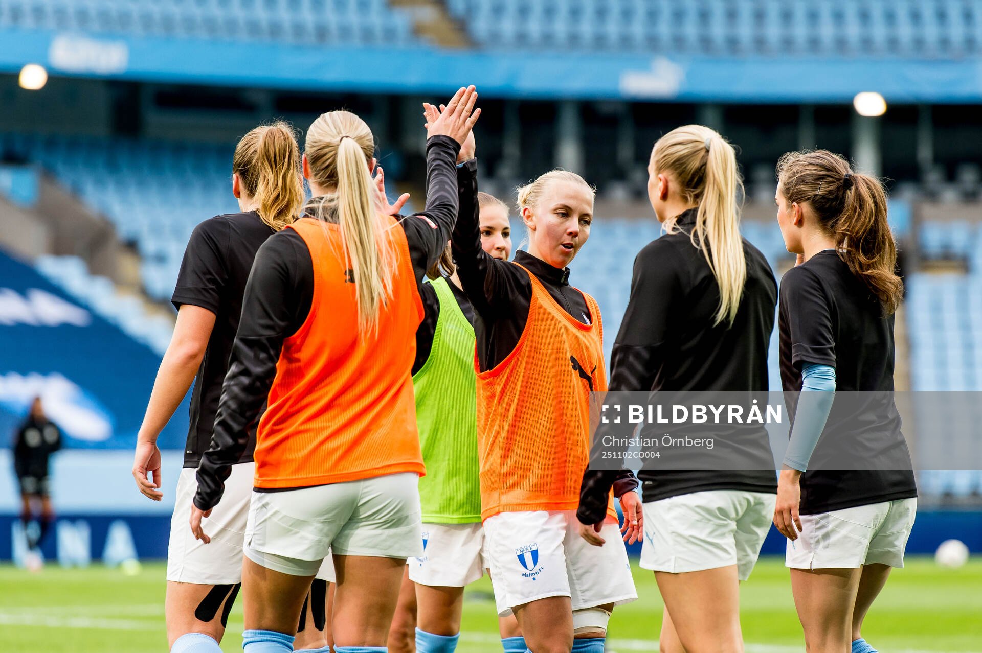 Malmö FFs Nathalie Hoff Persson och spelare