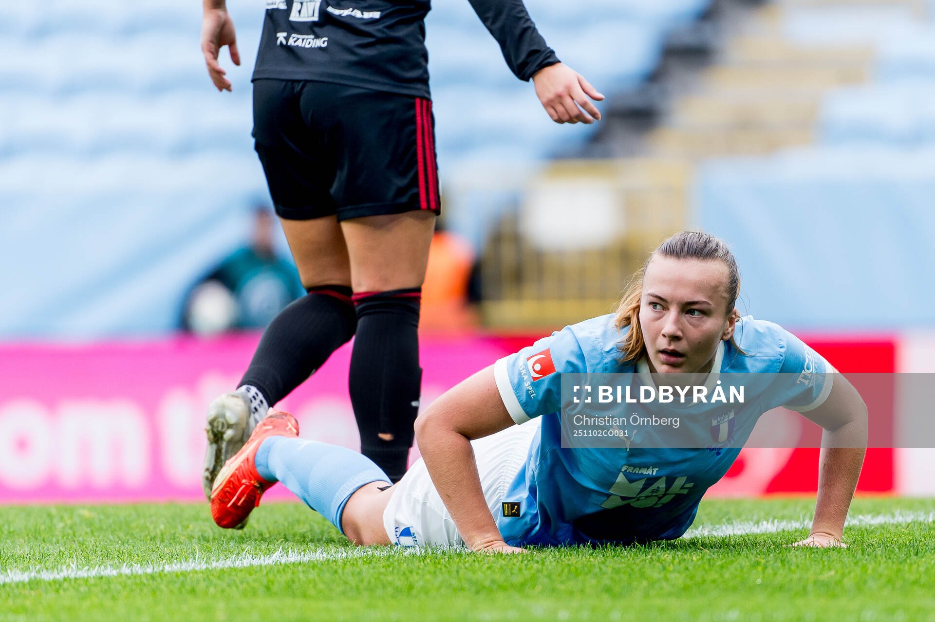 Malmö FFs Sara Kanutte Sørensen Fornes deppar