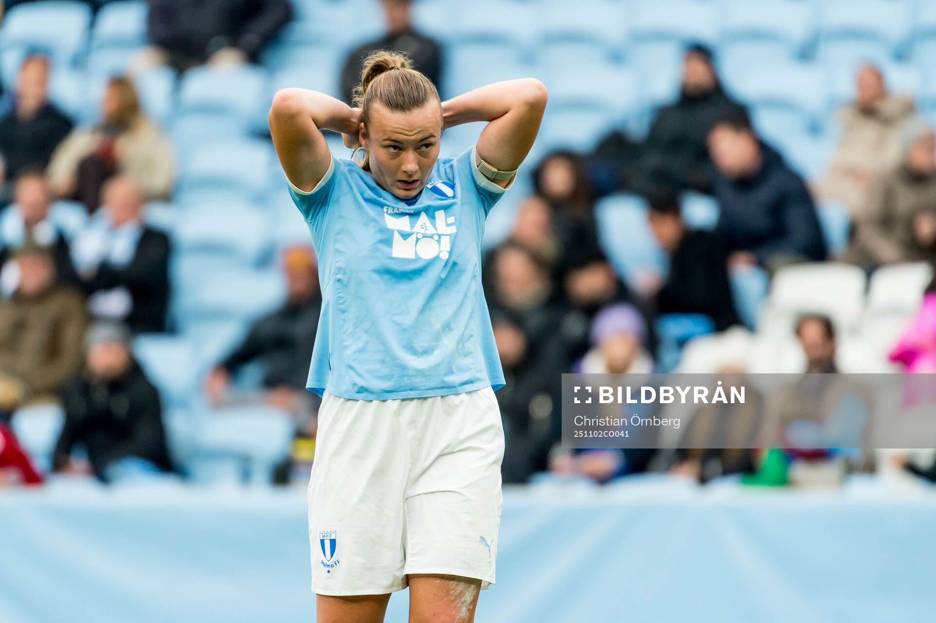 Malmö FFs Sara Kanutte Sørensen Fornes deppar