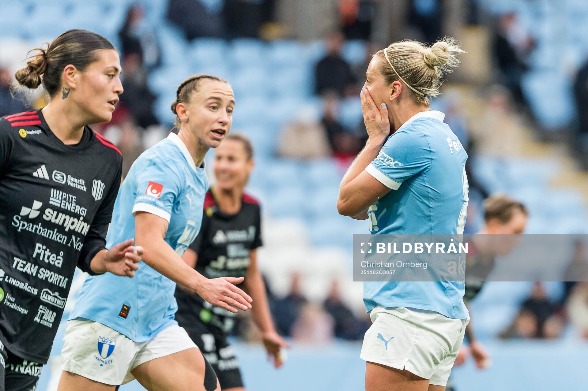 Malmö FFs Mia Persson deppar