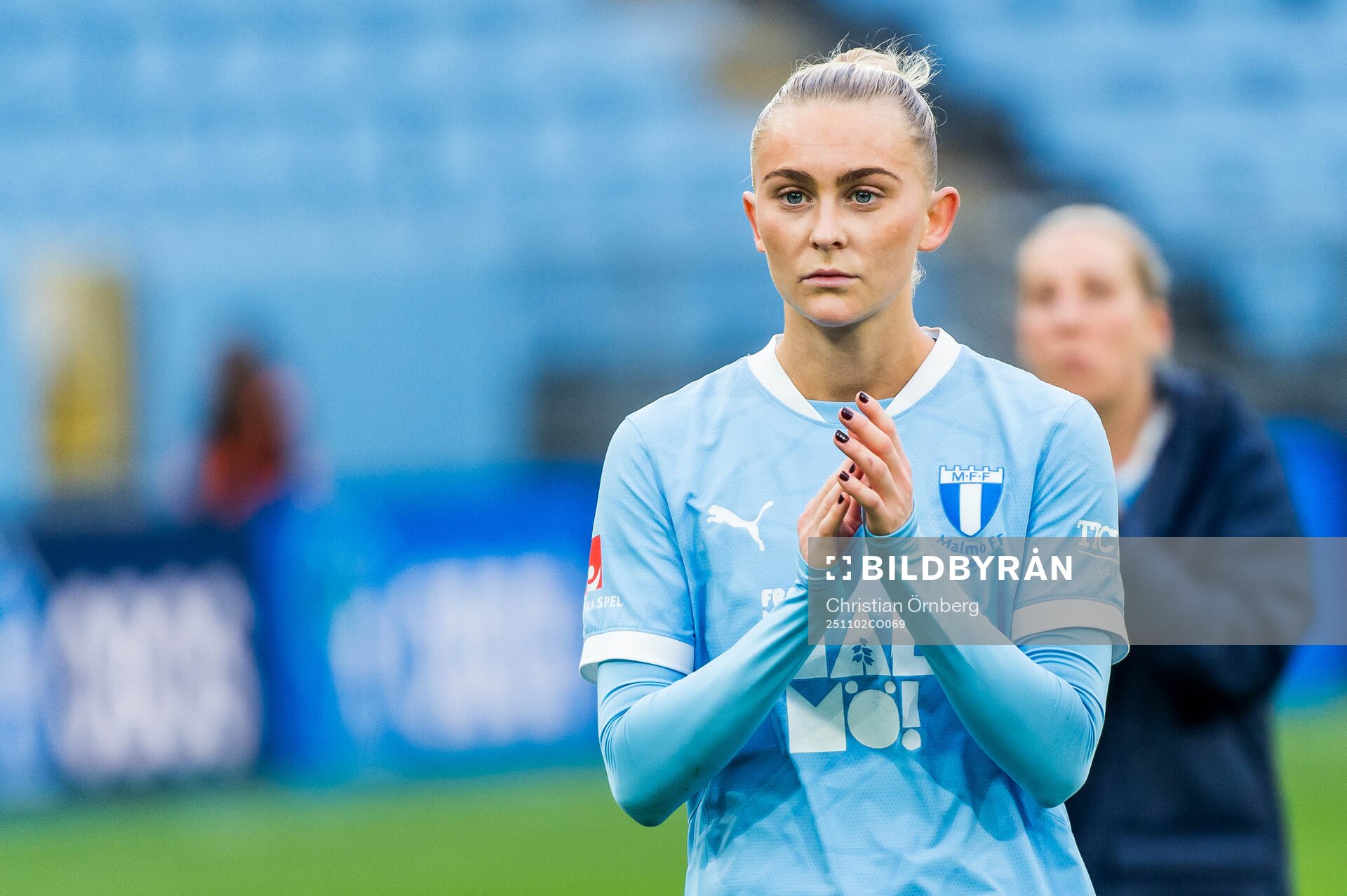 Malmö FFs Beatrice Persson deppar