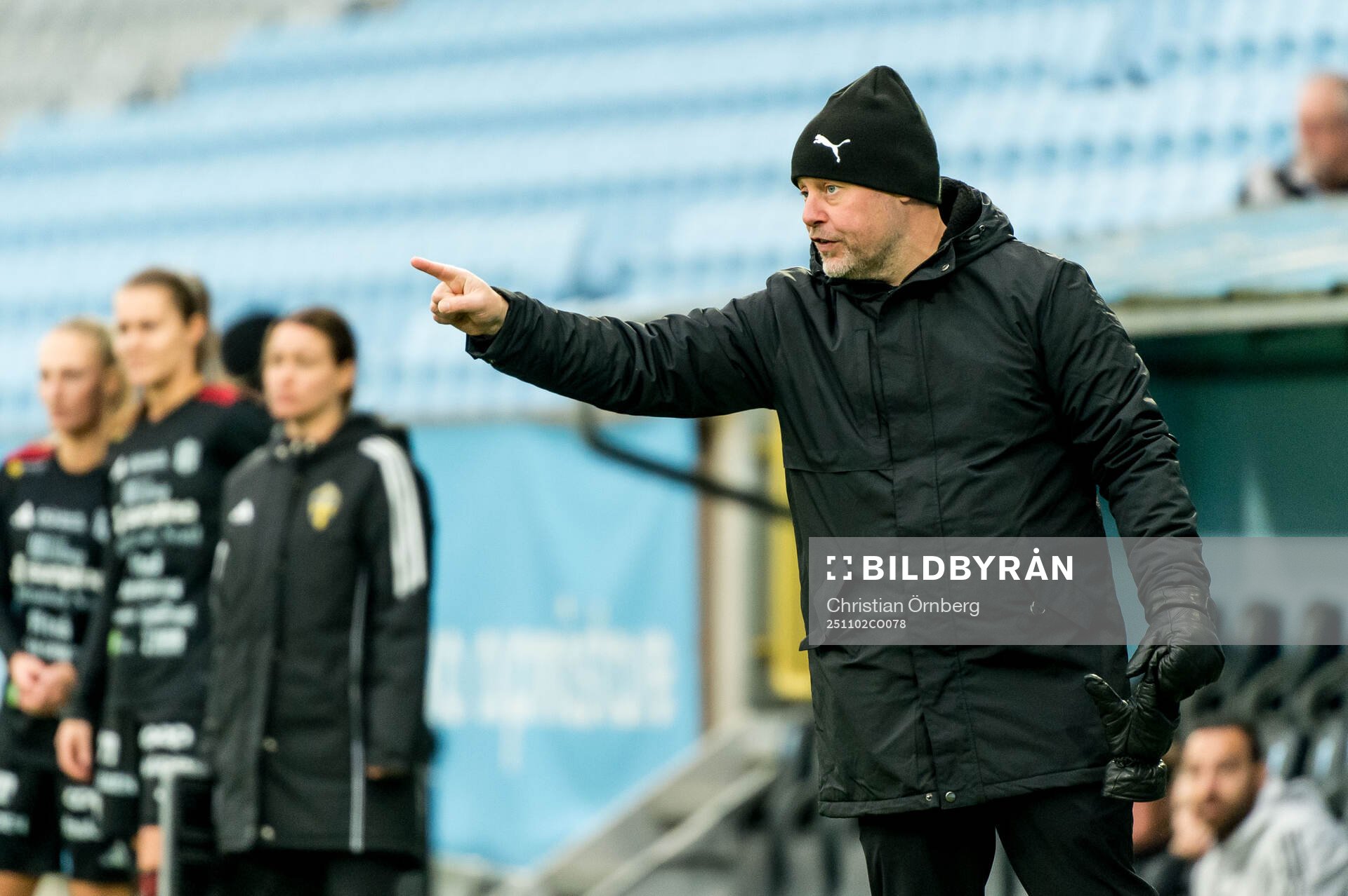 Malmö FFs tränare Jonas Valfridsson