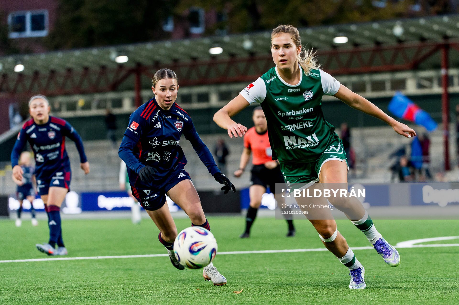 Rosengårds Anastasiya Pabiahaila och Alingsås Emmaliina
