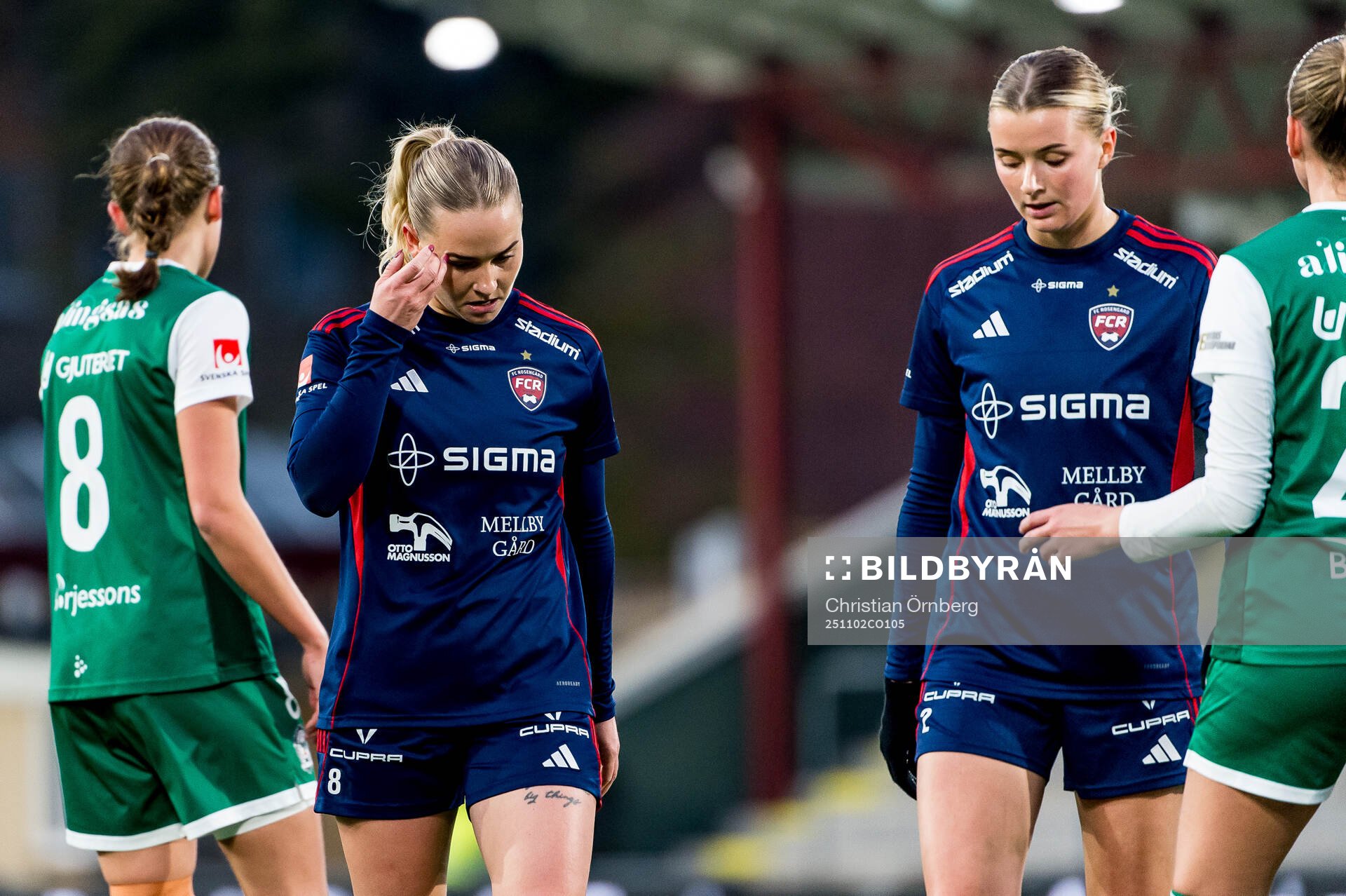 Rosengårds Emma Jansson deppar