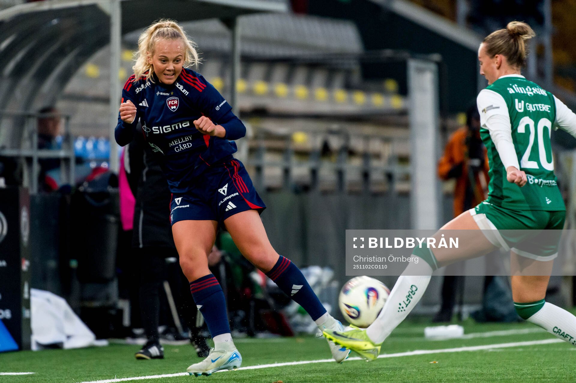 Rosengårds Molly Johansson och Alingsås Emmy Blomberg