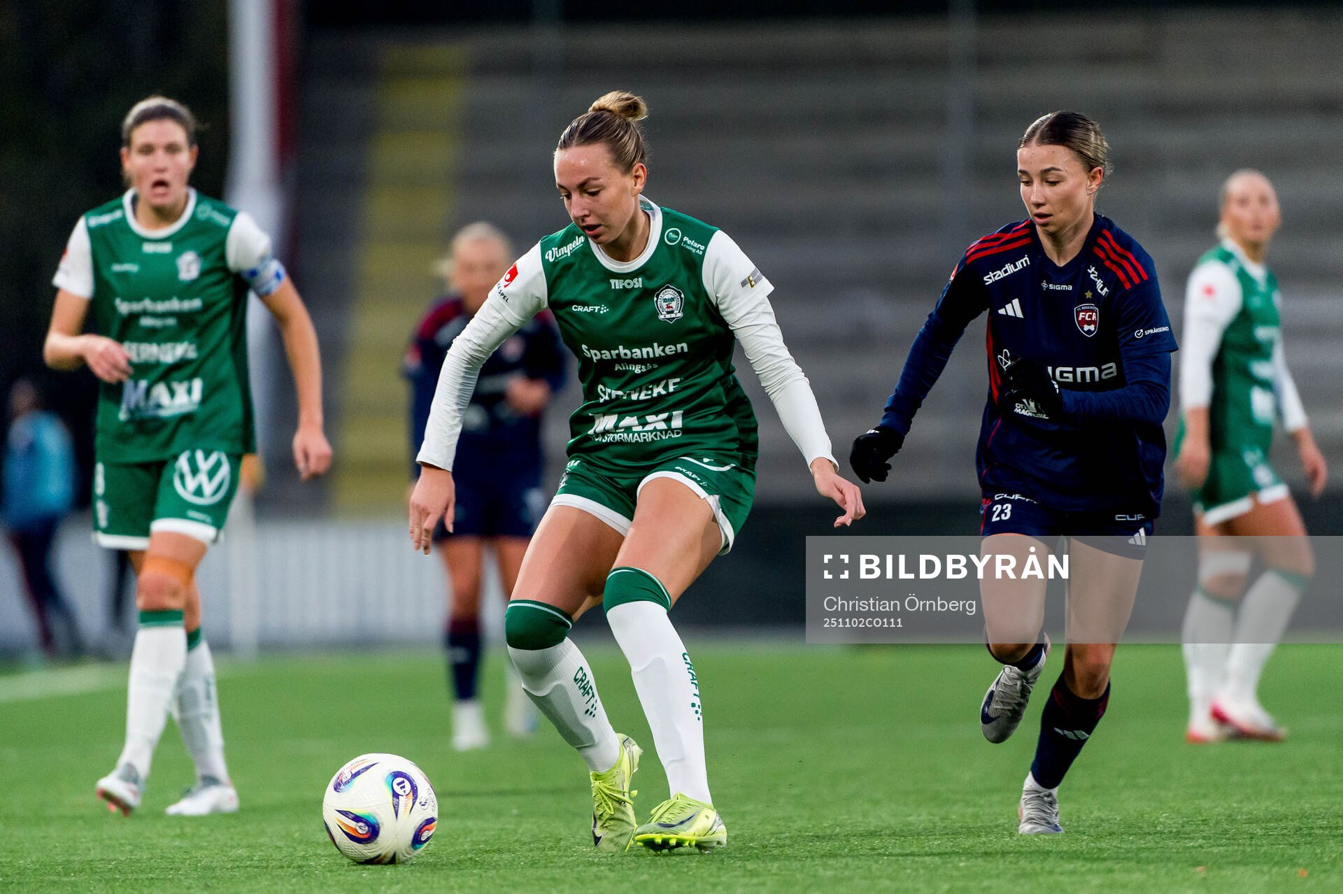 Alingsås Emmy Blomberg och Rosengårds Anastasiya