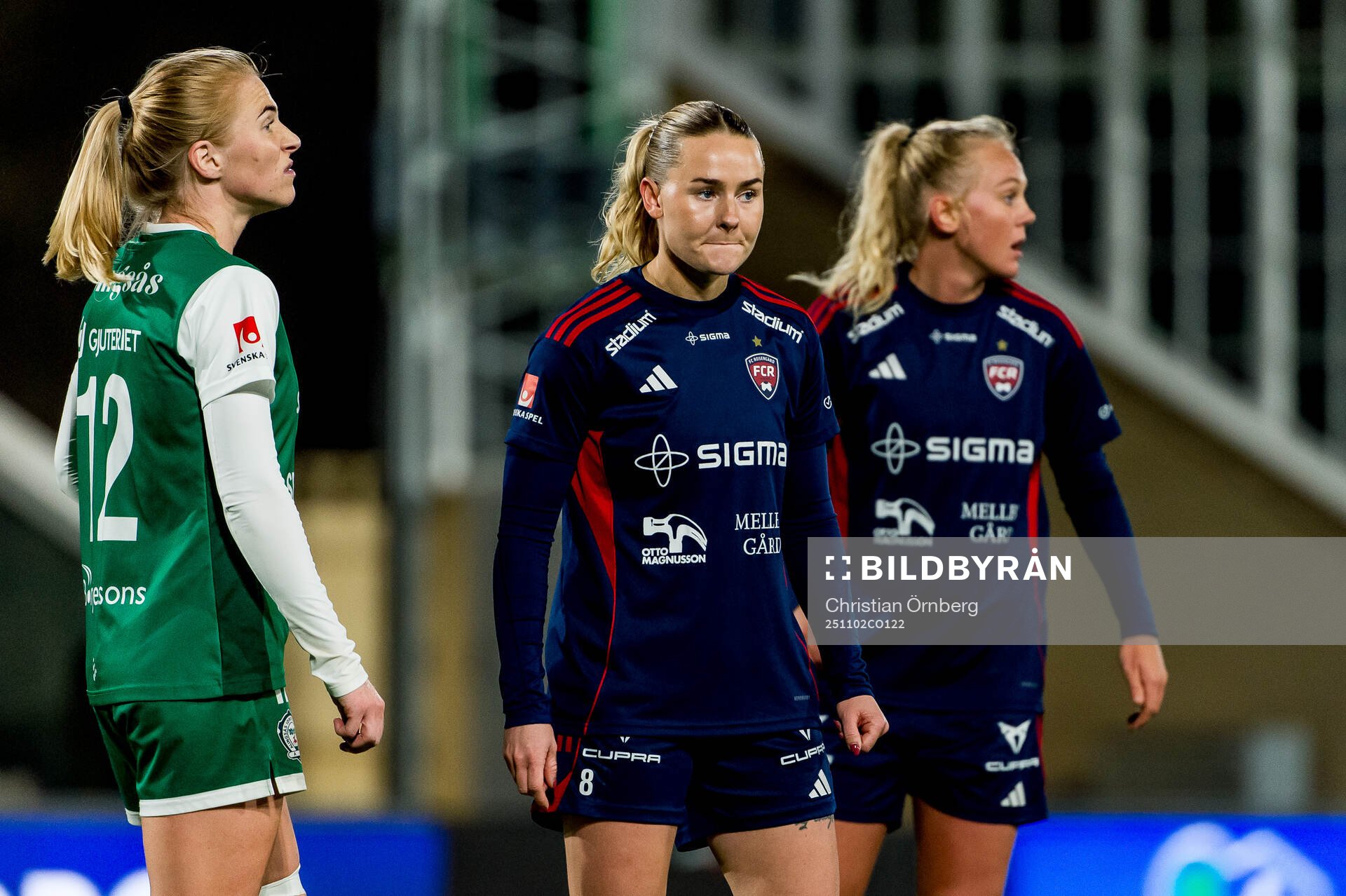 Rosengårds Emma Jansson deppar