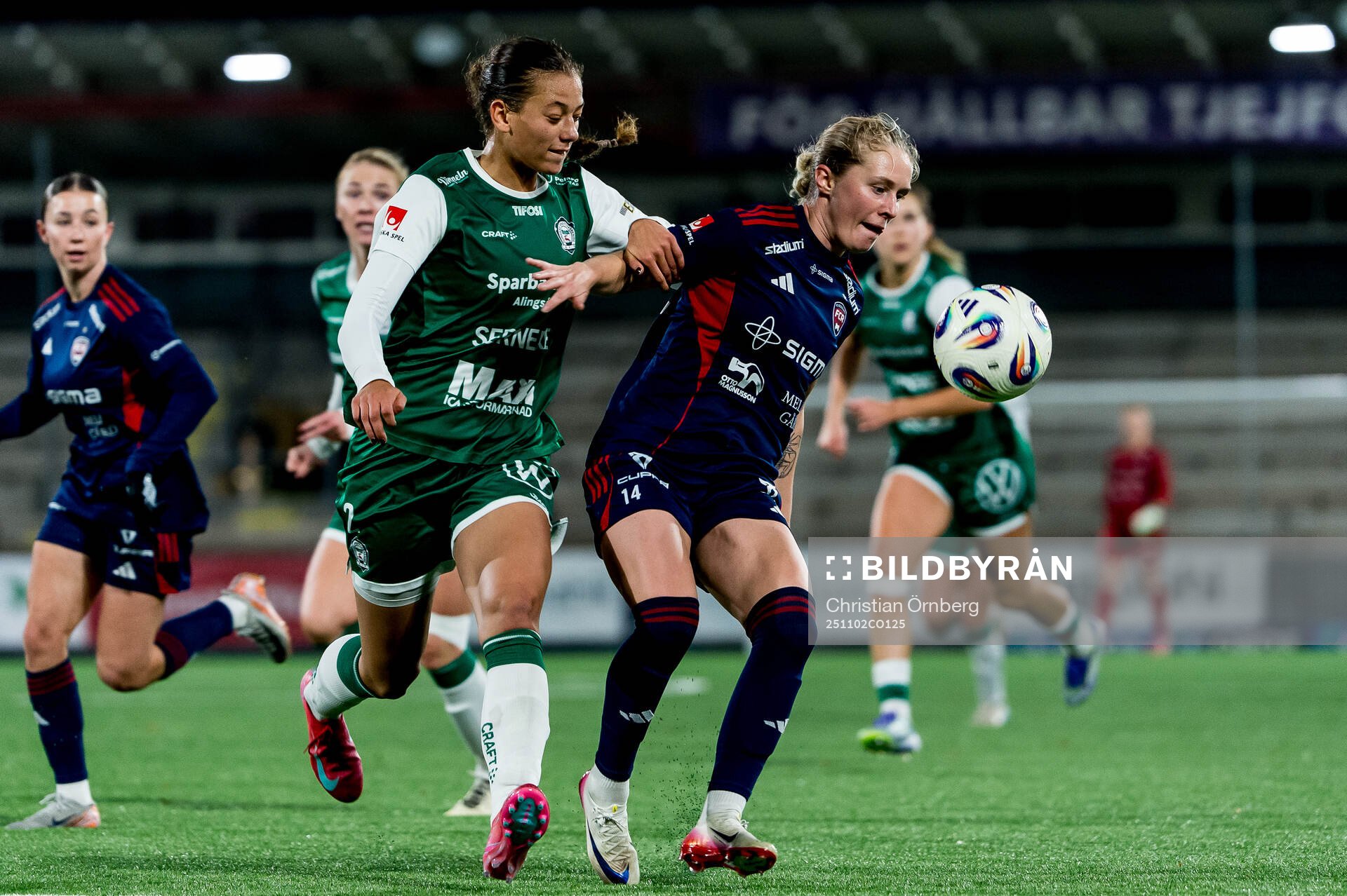 Alingsås Malva Larsson och Rosengårds Emilia Larsson