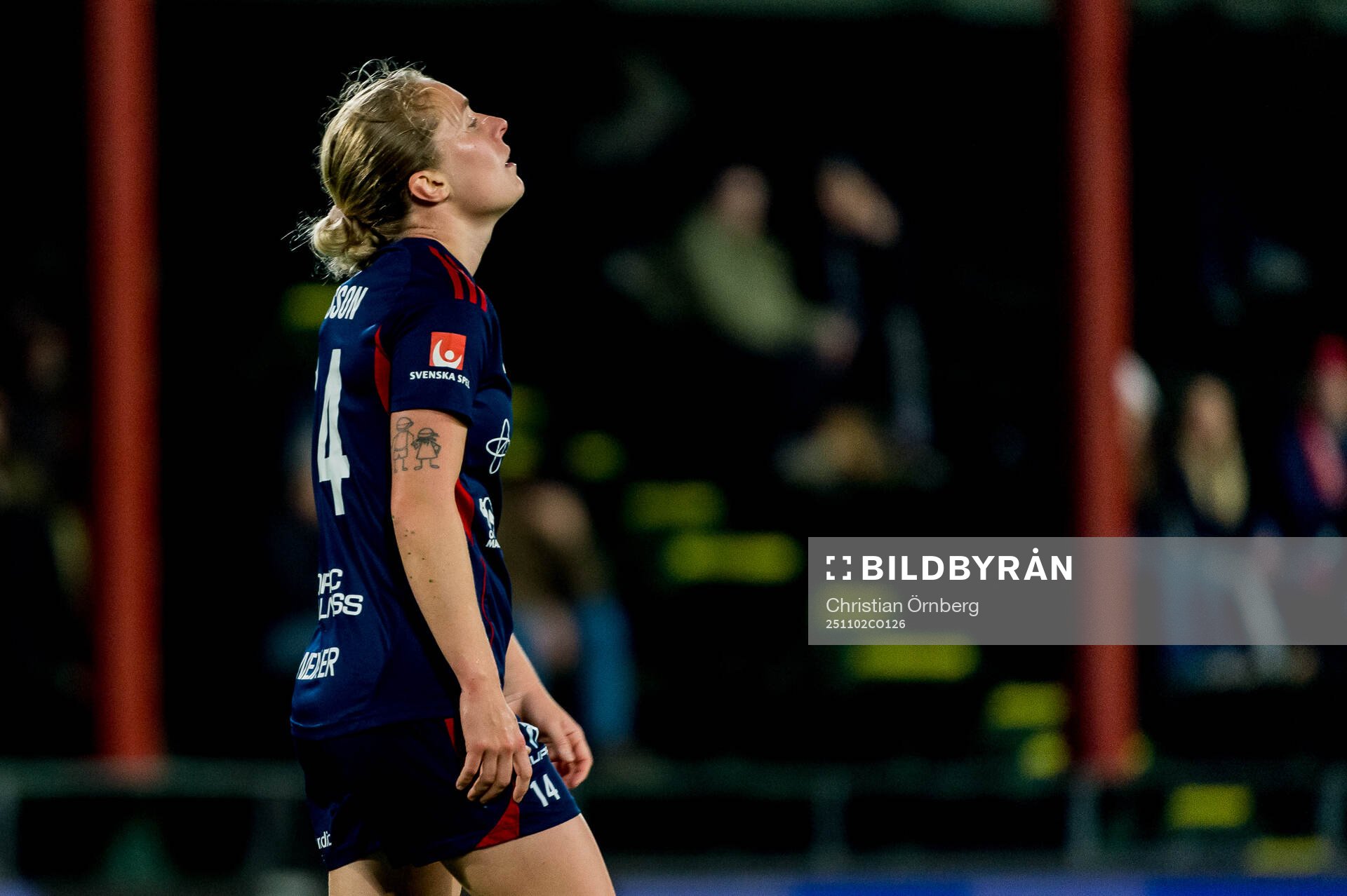 Rosengårds Emilia Larsson deppar