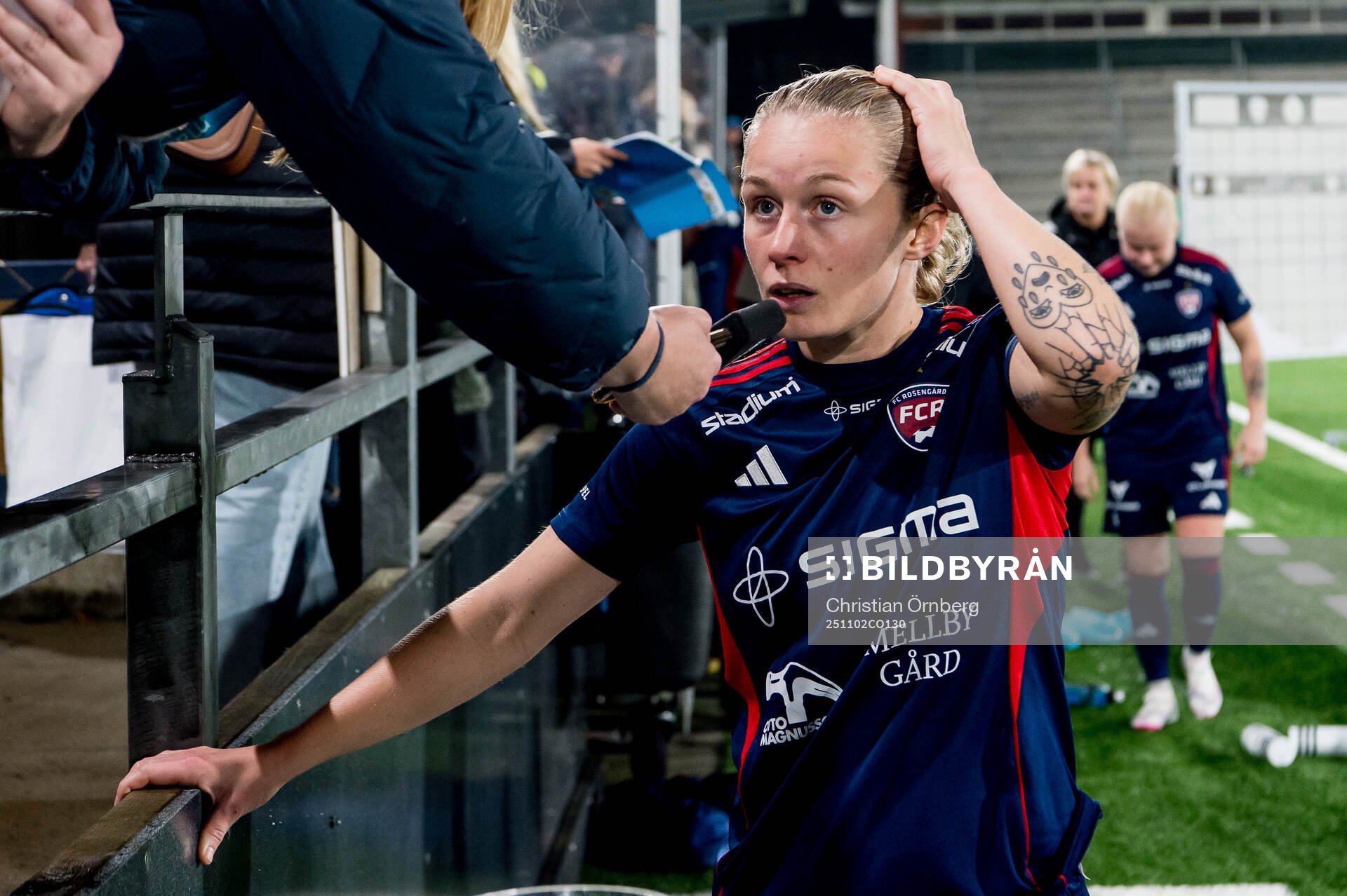 Rosengårds Emilia Larsson deppar