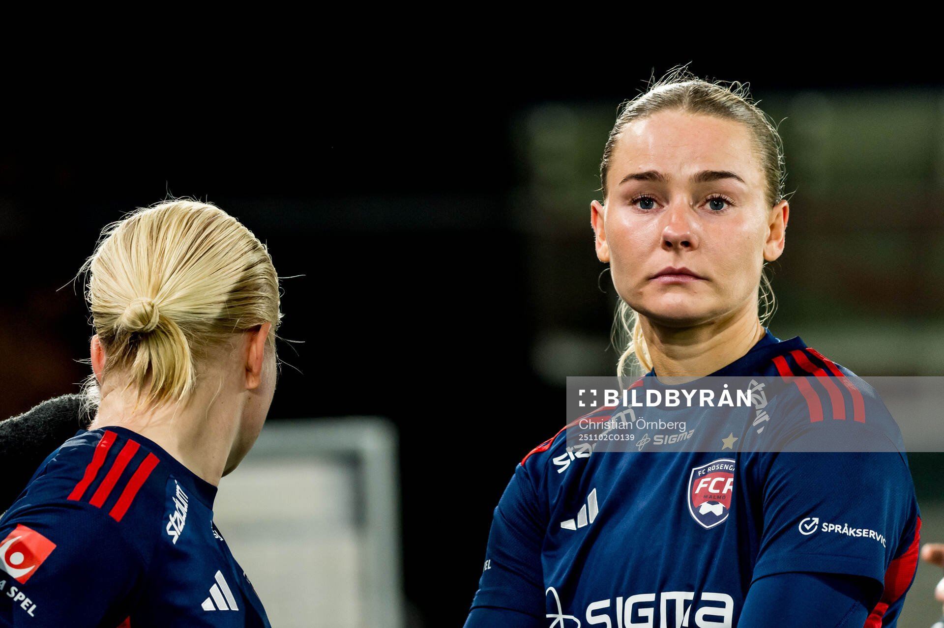 Rosengårds Emma Jansson deppar