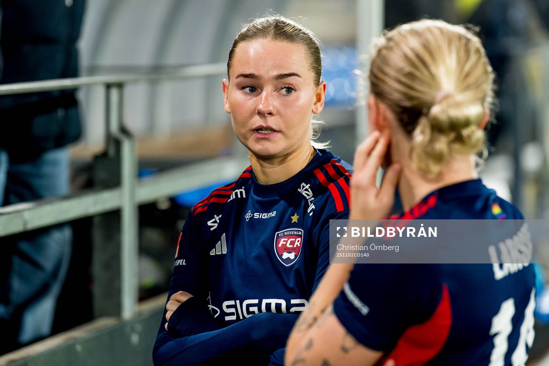Rosengårds Emma Jansson deppar
