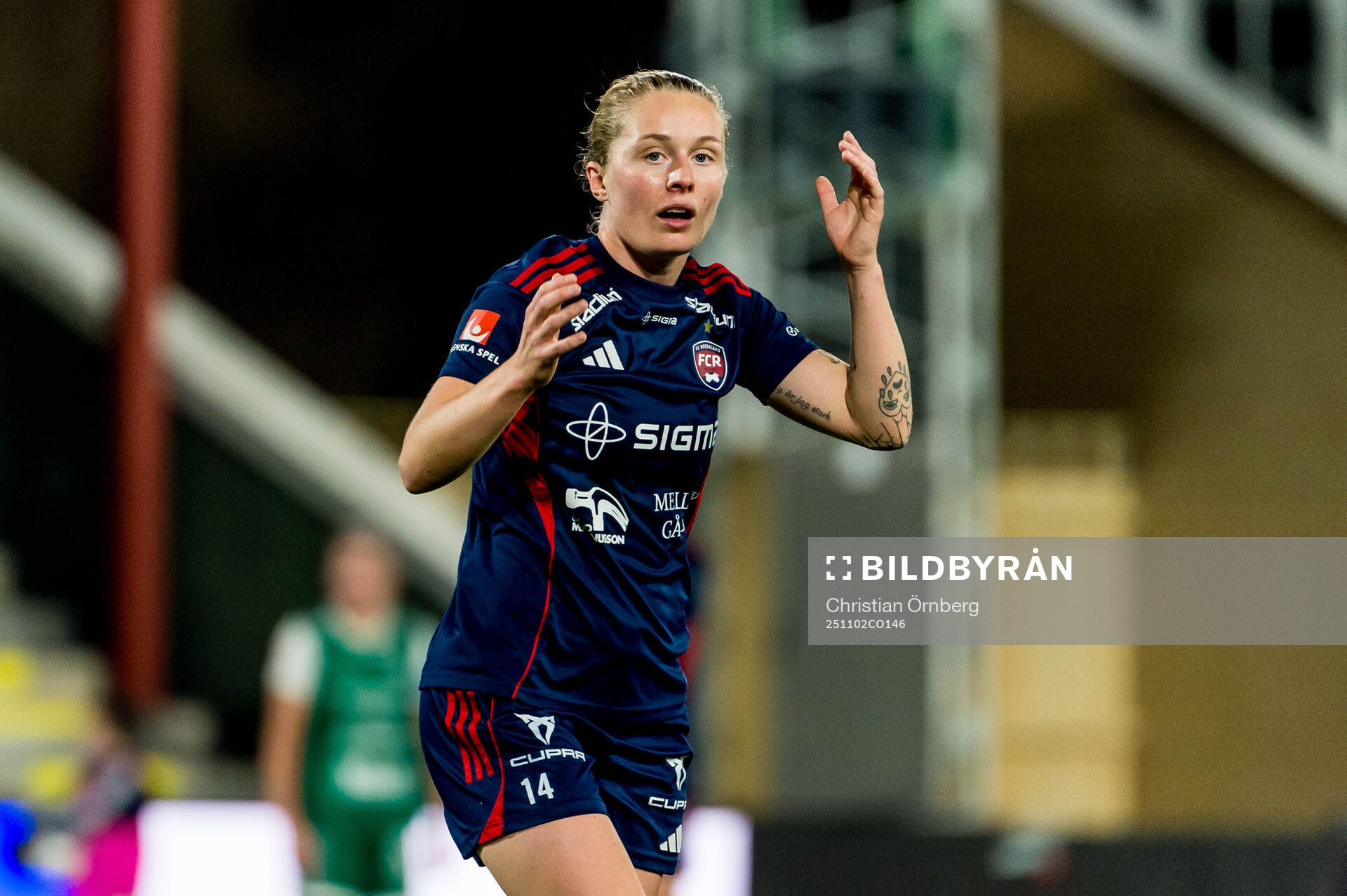 Rosengårds Emilia Larsson deppar