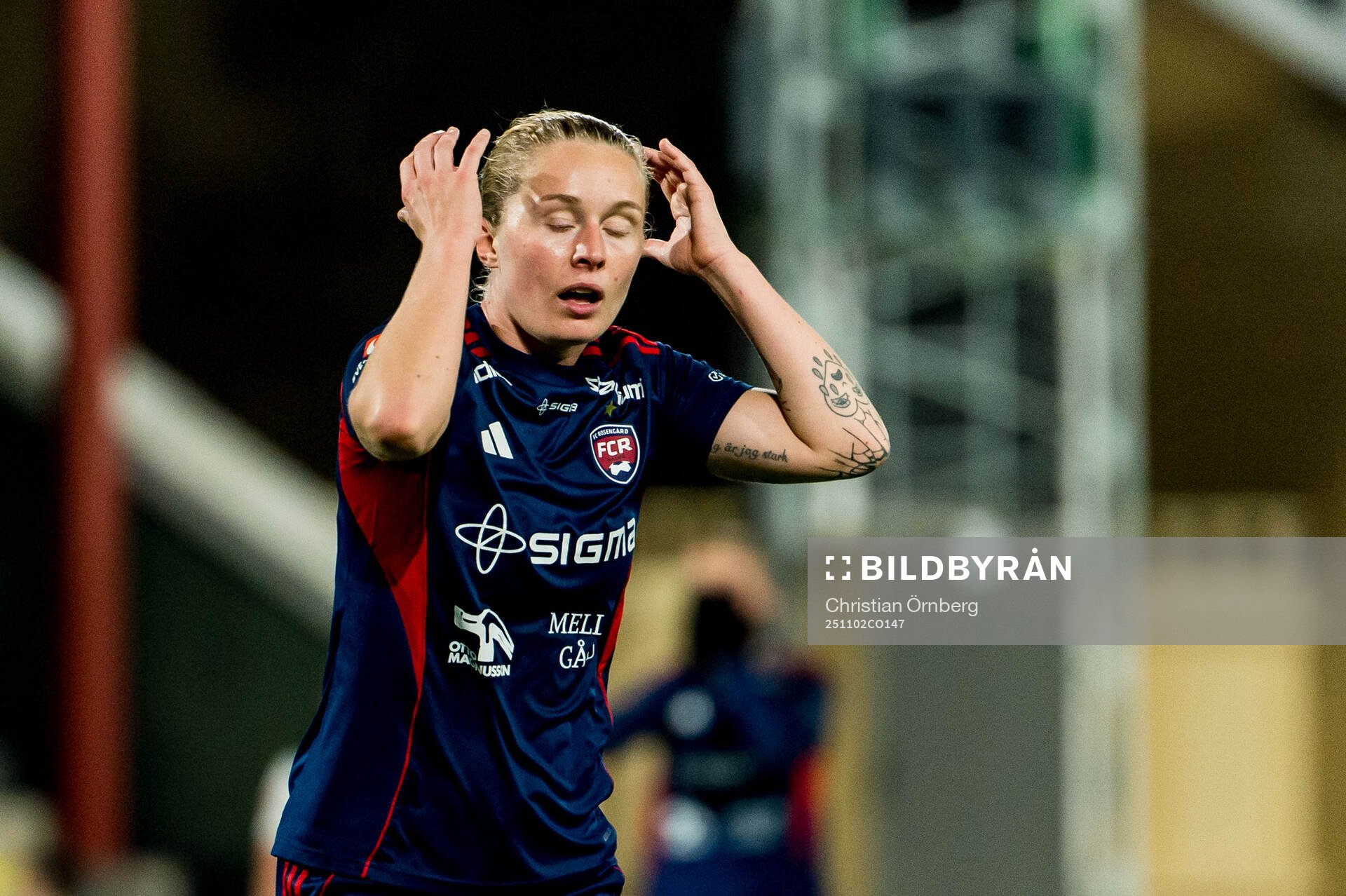 Rosengårds Emilia Larsson deppar
