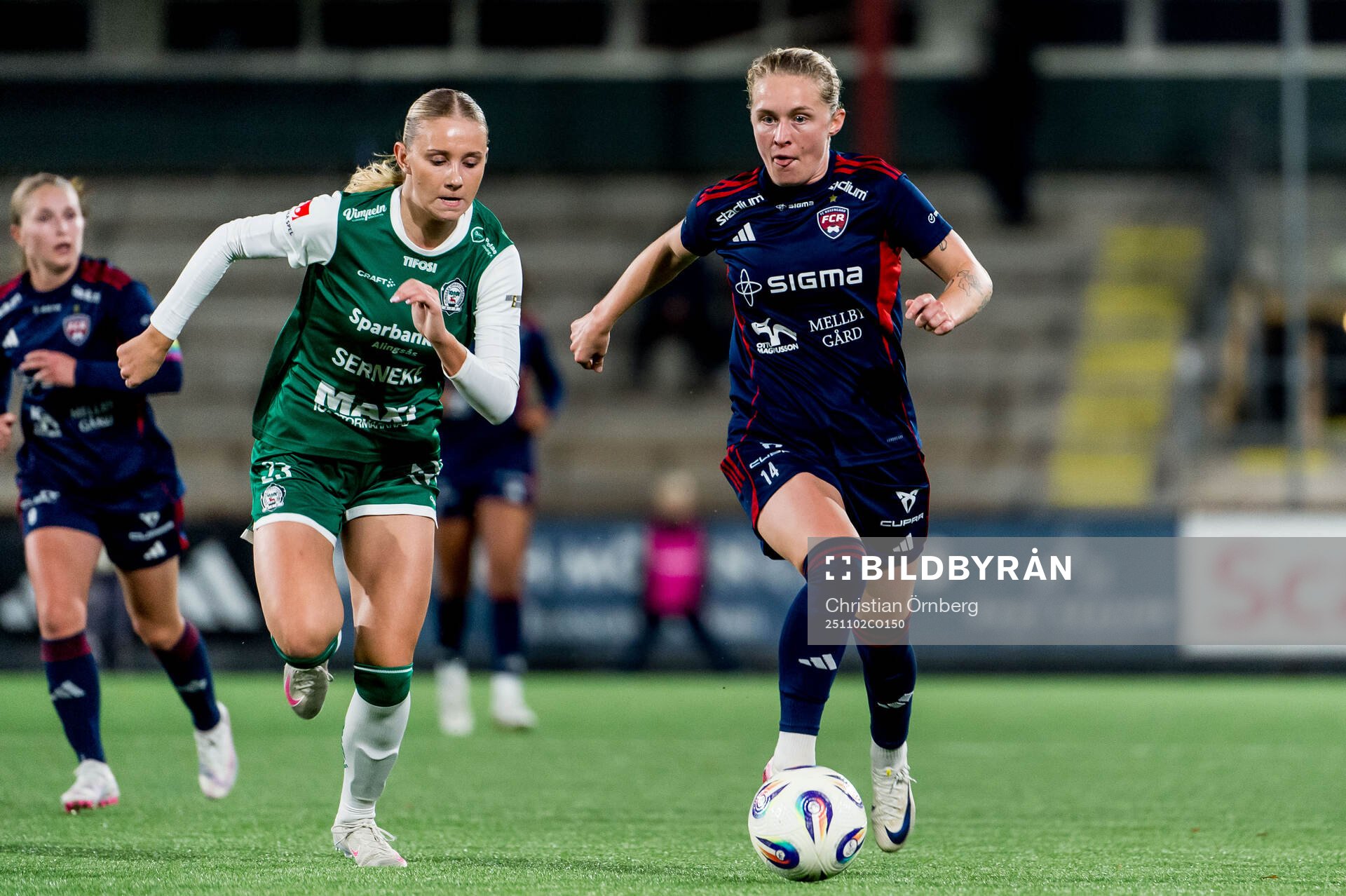 Alingsås Tilde Karlsson och Rosengårds Emilia Larsson