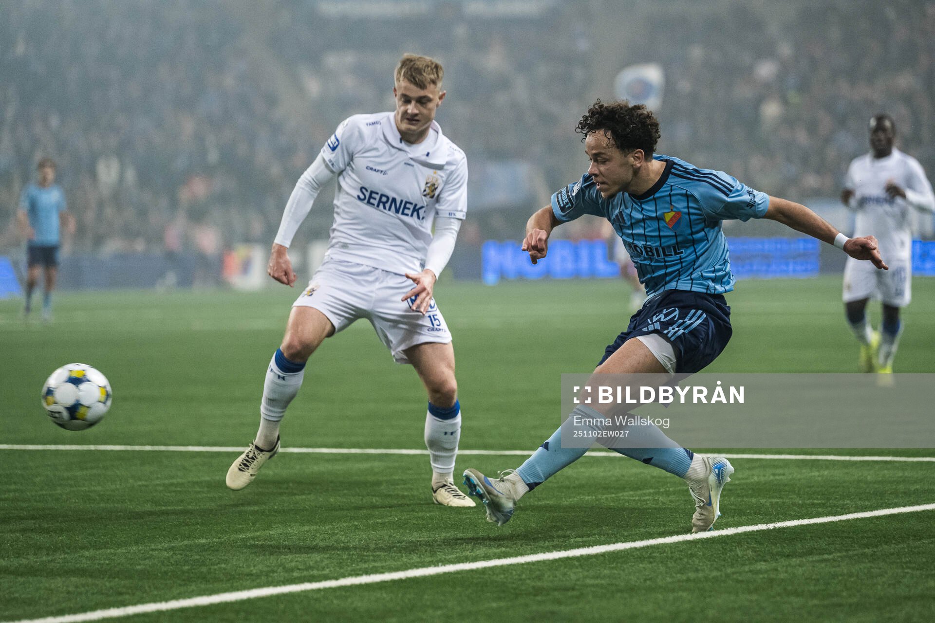 IFK Göteborgs David Kruse och Djurgårdens Mikael Anderson