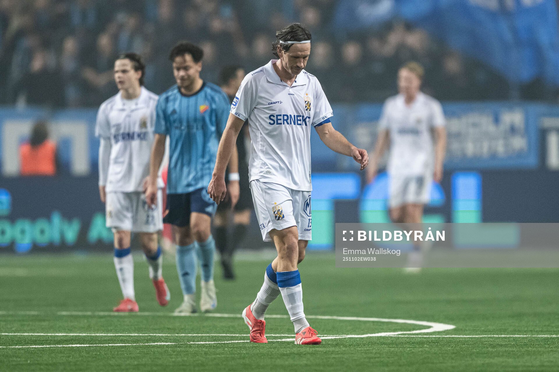 IFK Göteborgs Gustav Svensson deppar