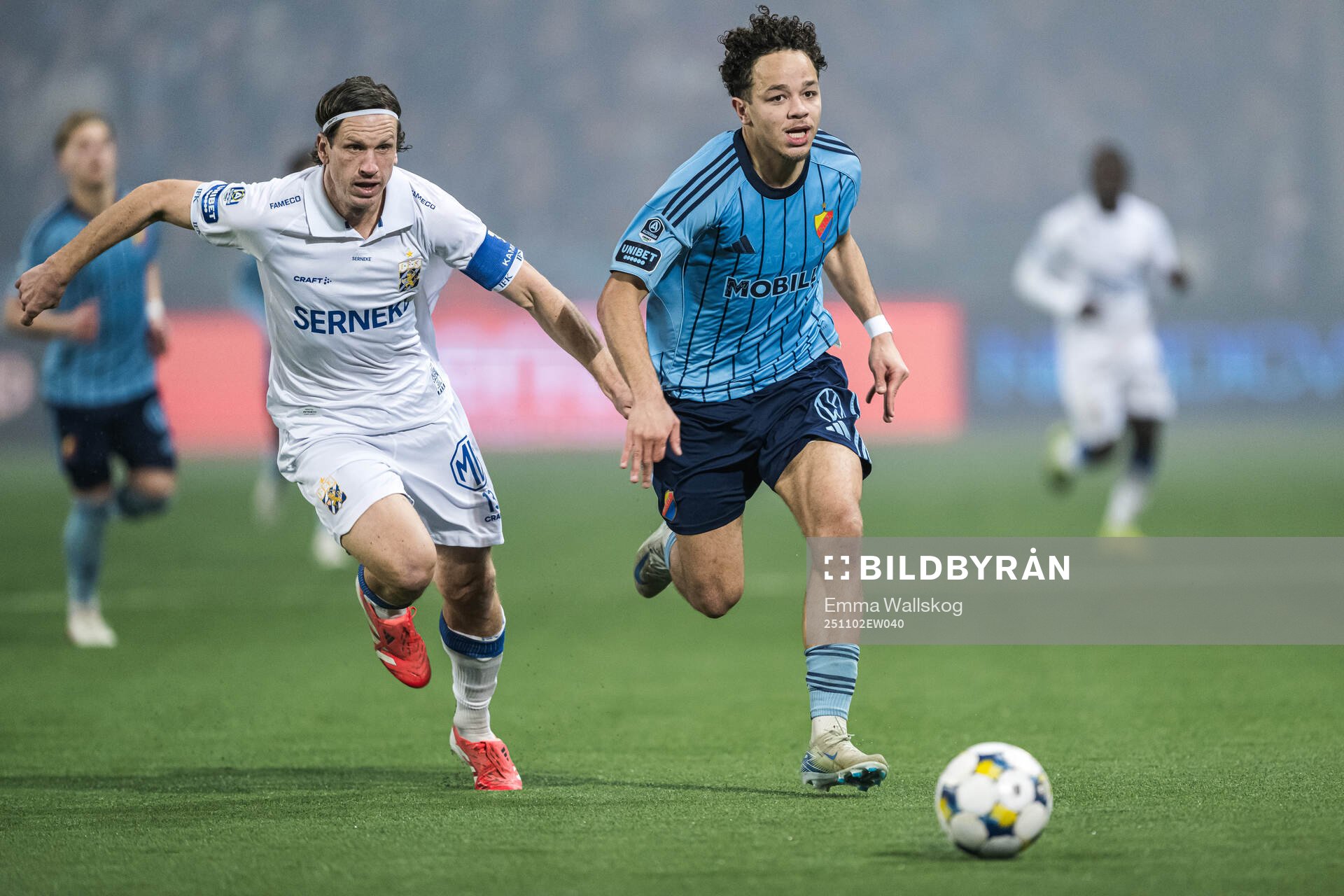 IFK Göteborgs Gustav Svensson och Djurgårdens Mikael