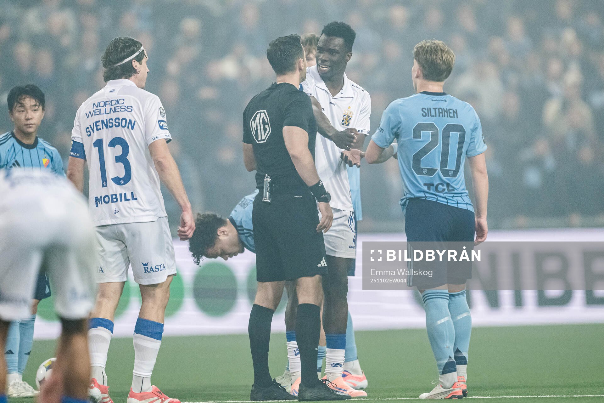 IFK Göteborgs Rockson Yeboah deppar