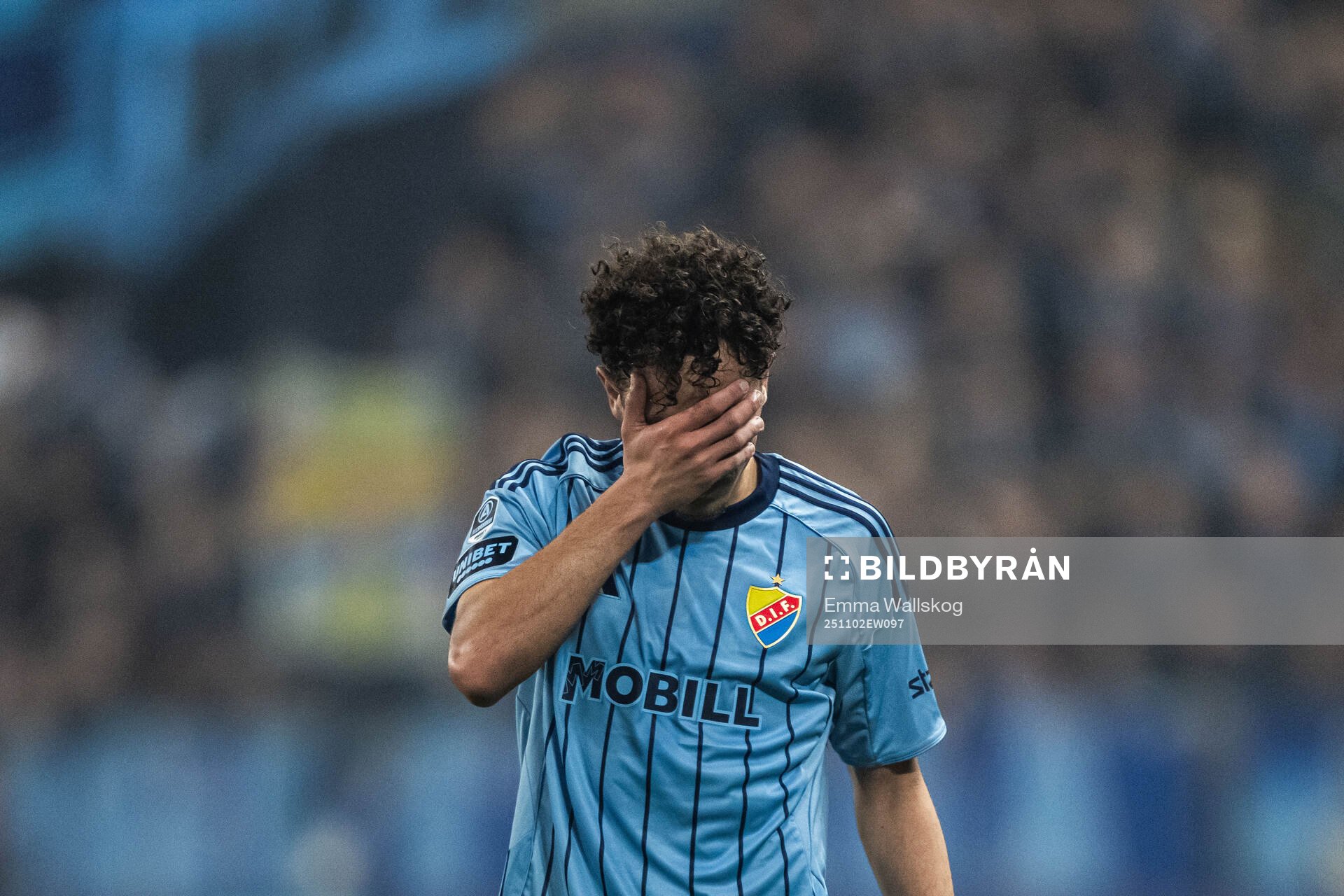Djurgårdens Mikael Anderson deppar