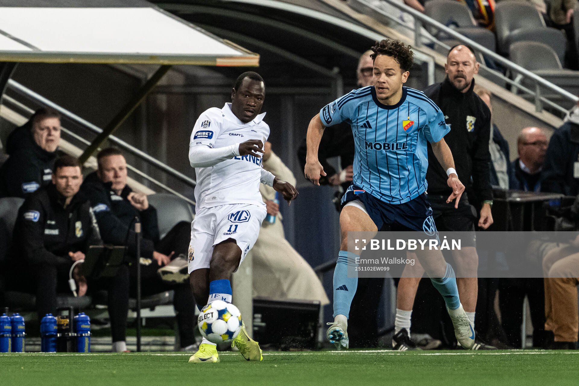 IFK Göteborgs Saidou Alioum Moubarak och Djurgårdens