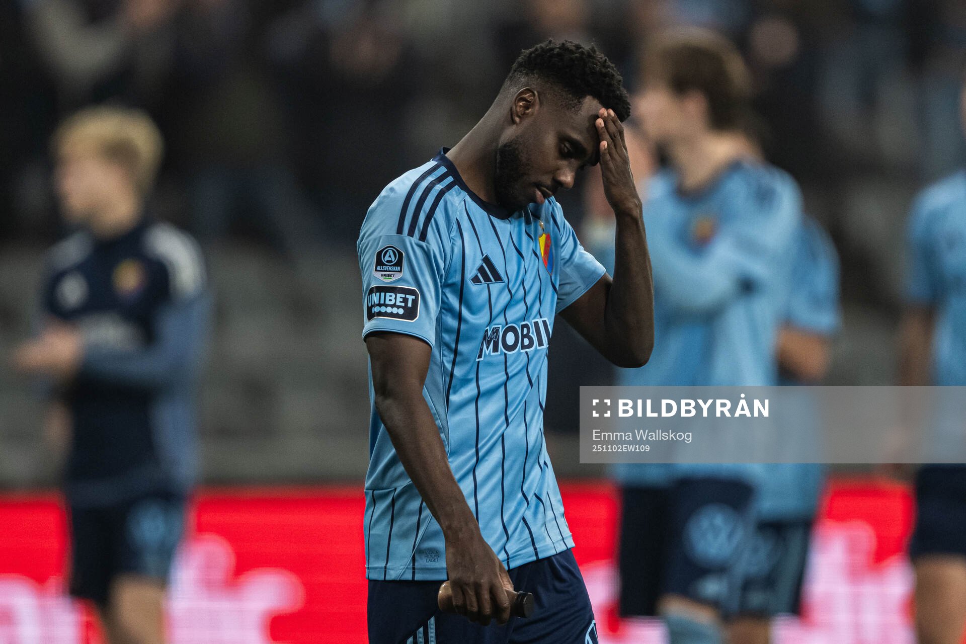 Djurgårdens Tokmac Nguen deppar