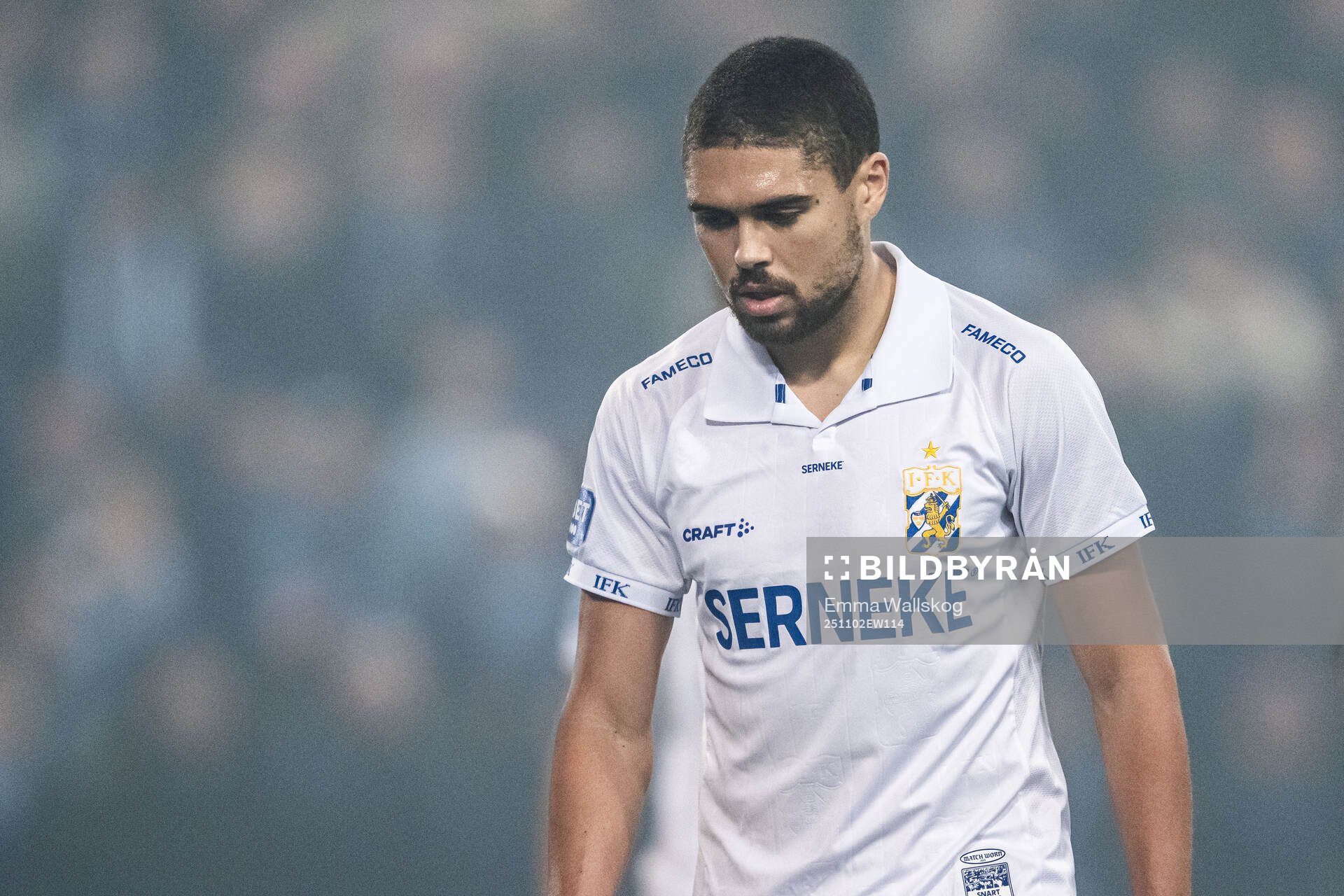 IFK Göteborgs Thomas Santos deppar