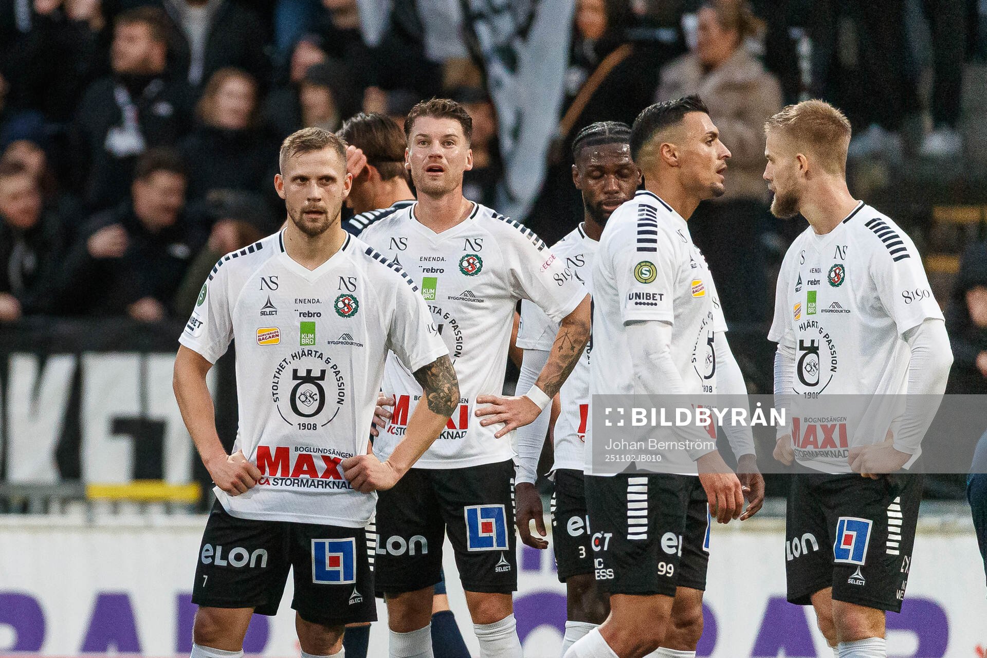 Örebros Erik Andersson, Samuel Kroon och Ahmed Yasin deppar