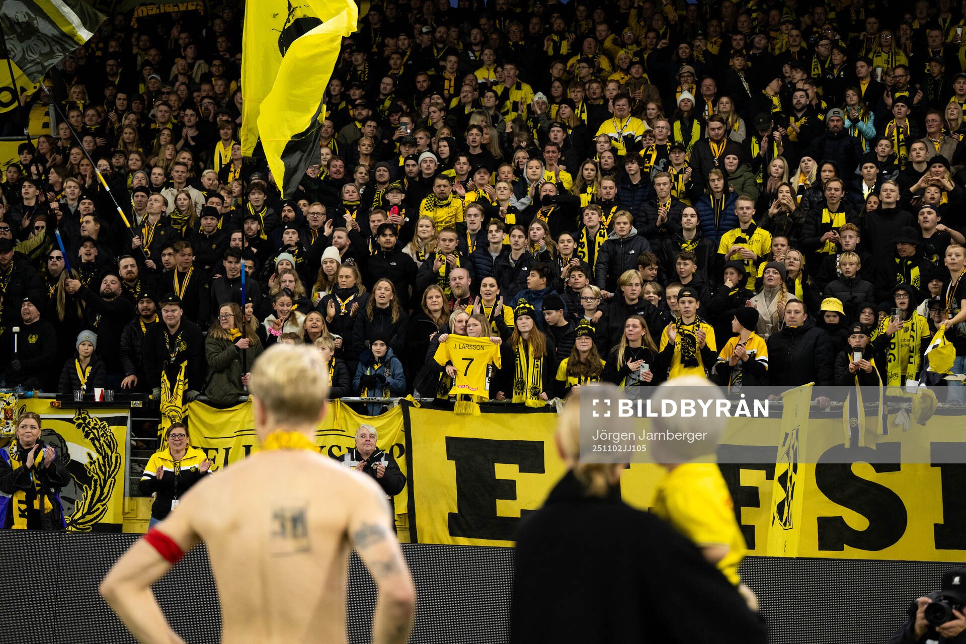 Elfsborgs Johan Larsson hyllas