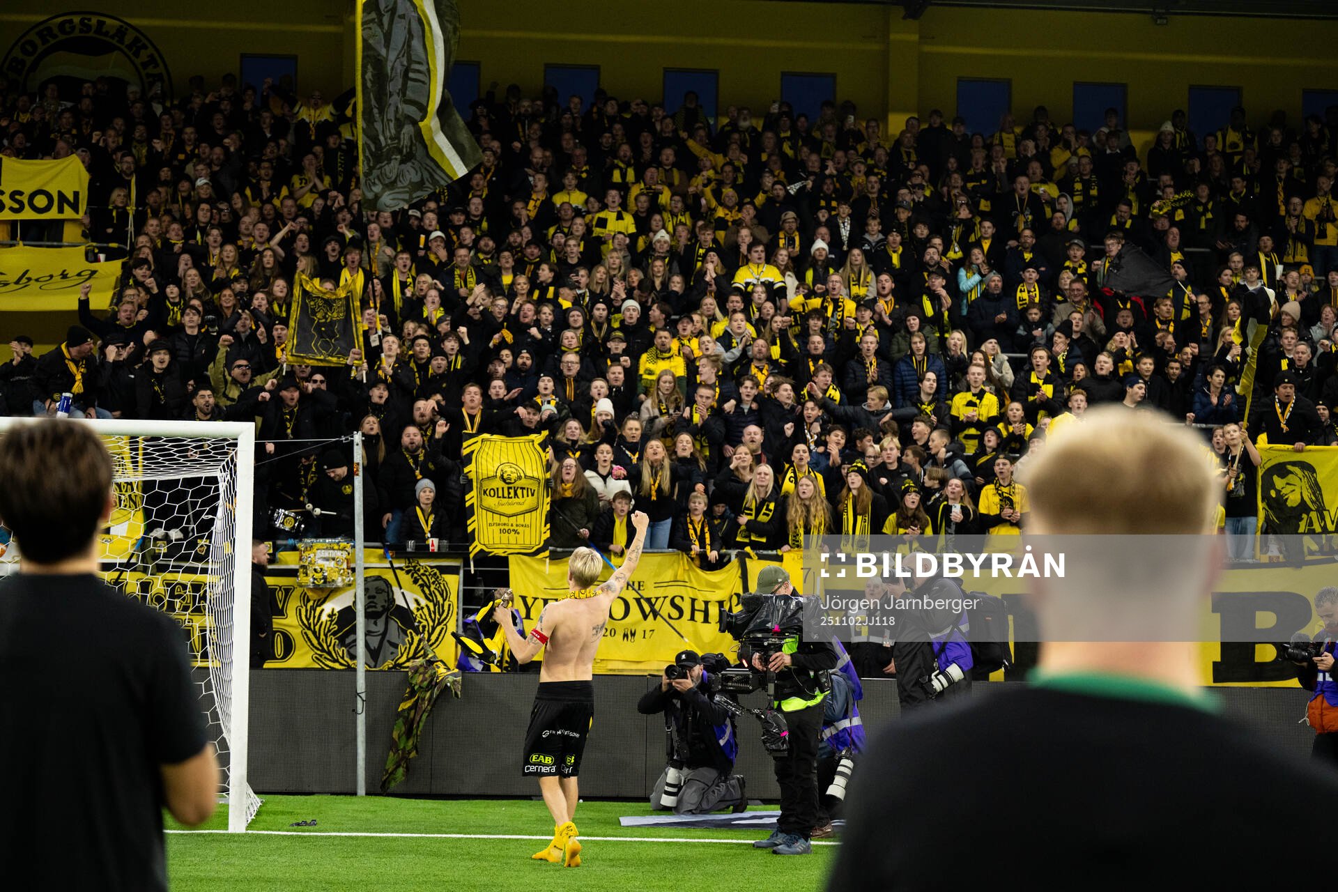 Elfsborgs Johan Larsson hyllas