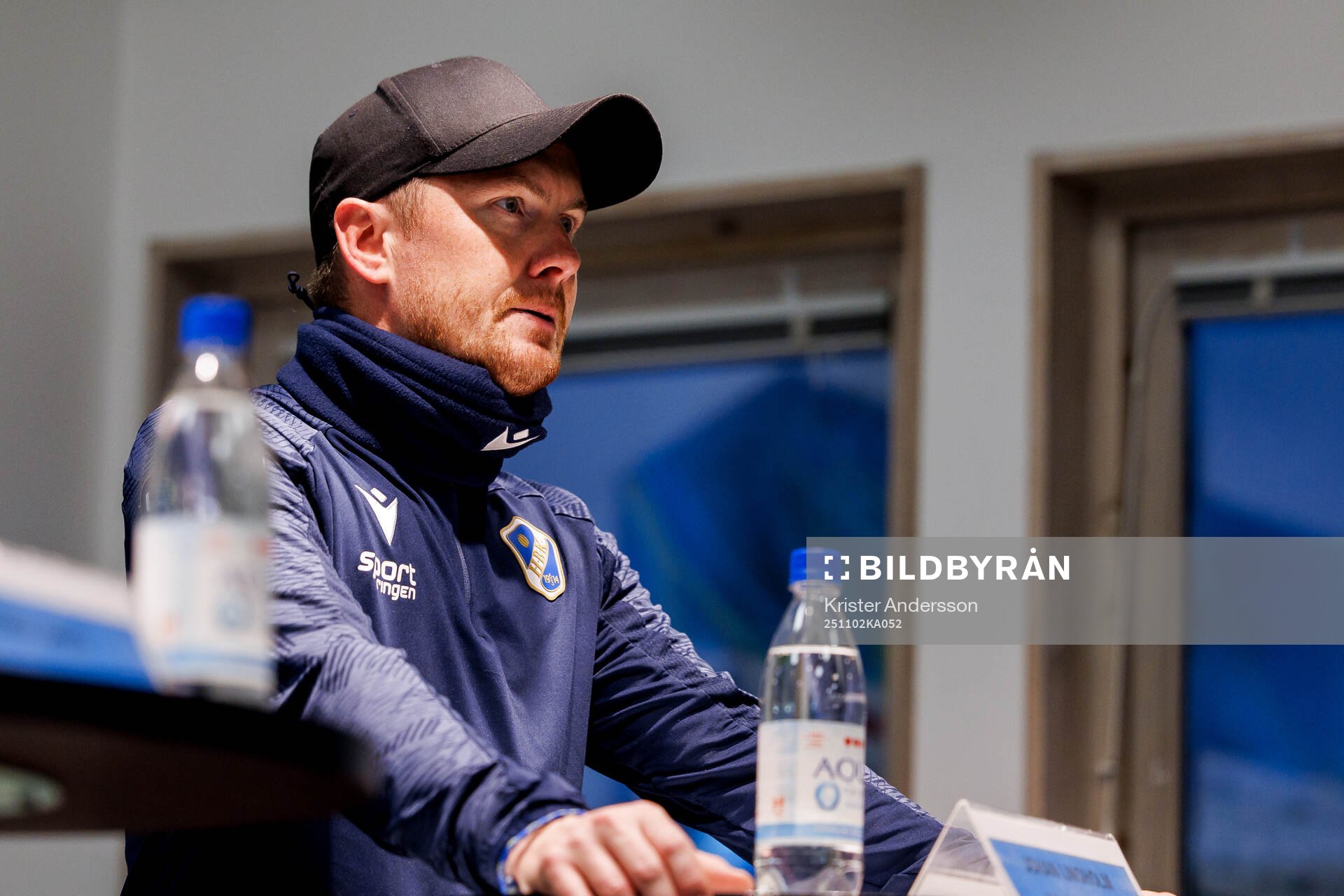 Halmstads tränare Johan Lindholm
