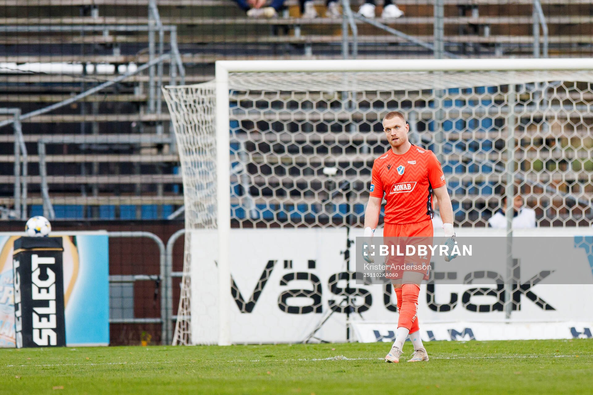 Halmstads målvakt Tim Erlandsson