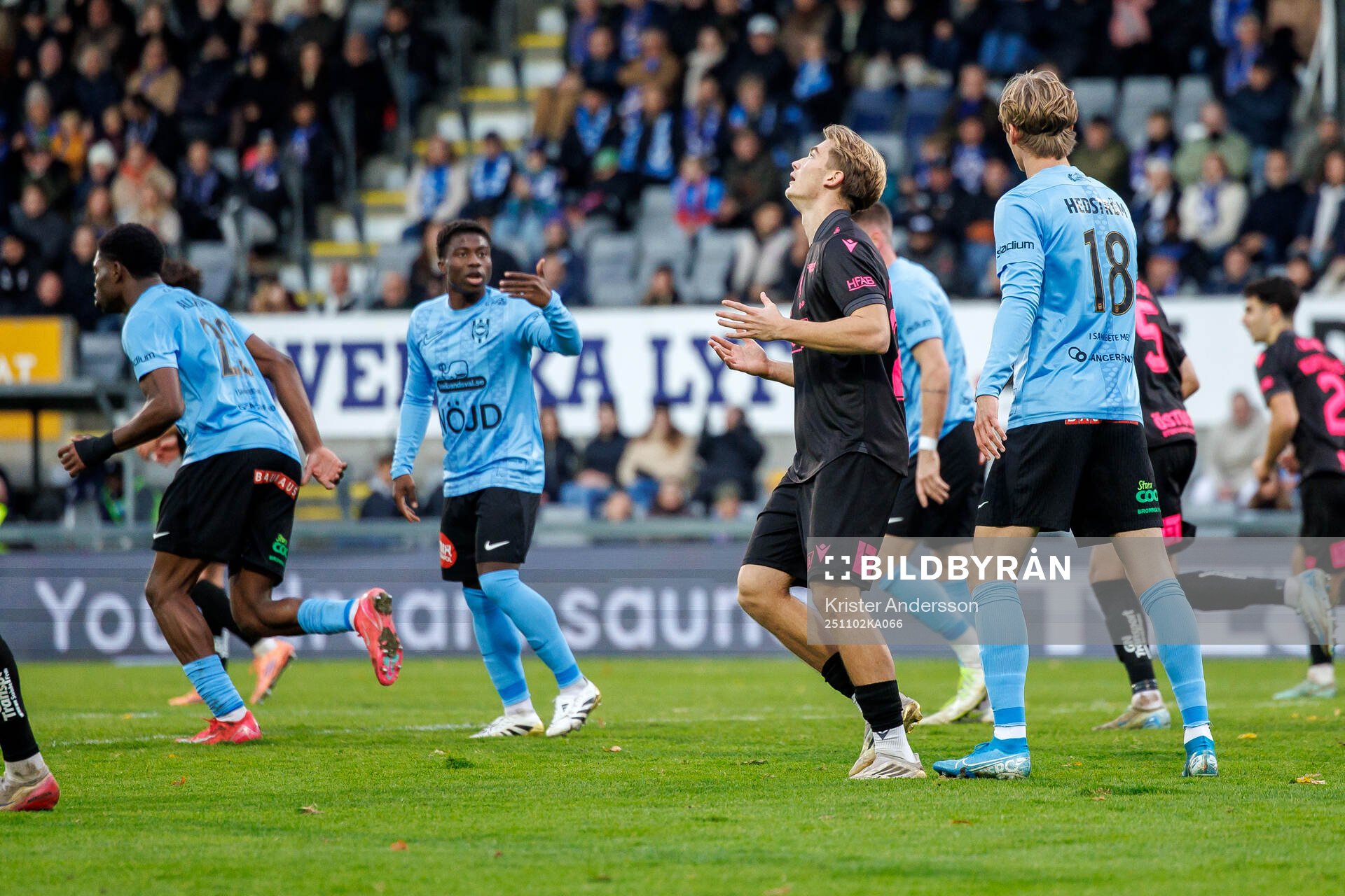 Halmstads Ludvig Arvidsson deppar