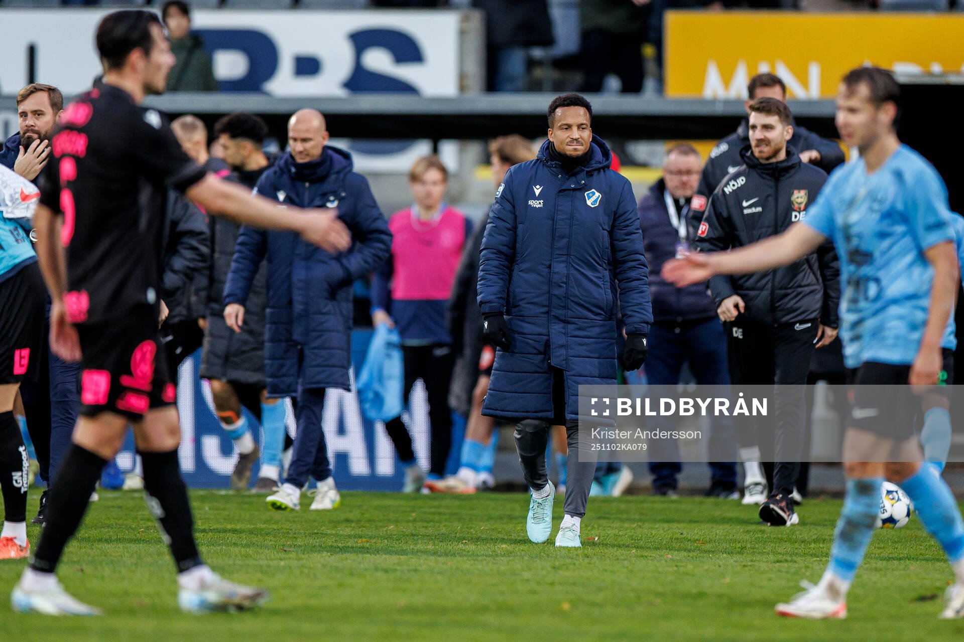 Halmstads Marcus Olsson jublar