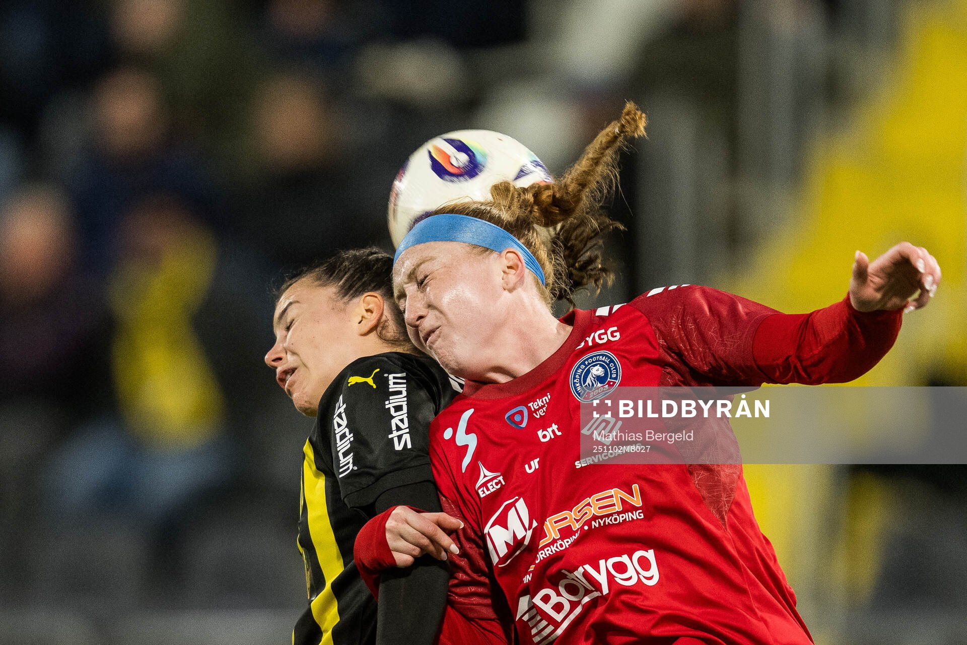 Häckens Helena Sampaio och Linköpings Moira Kelley