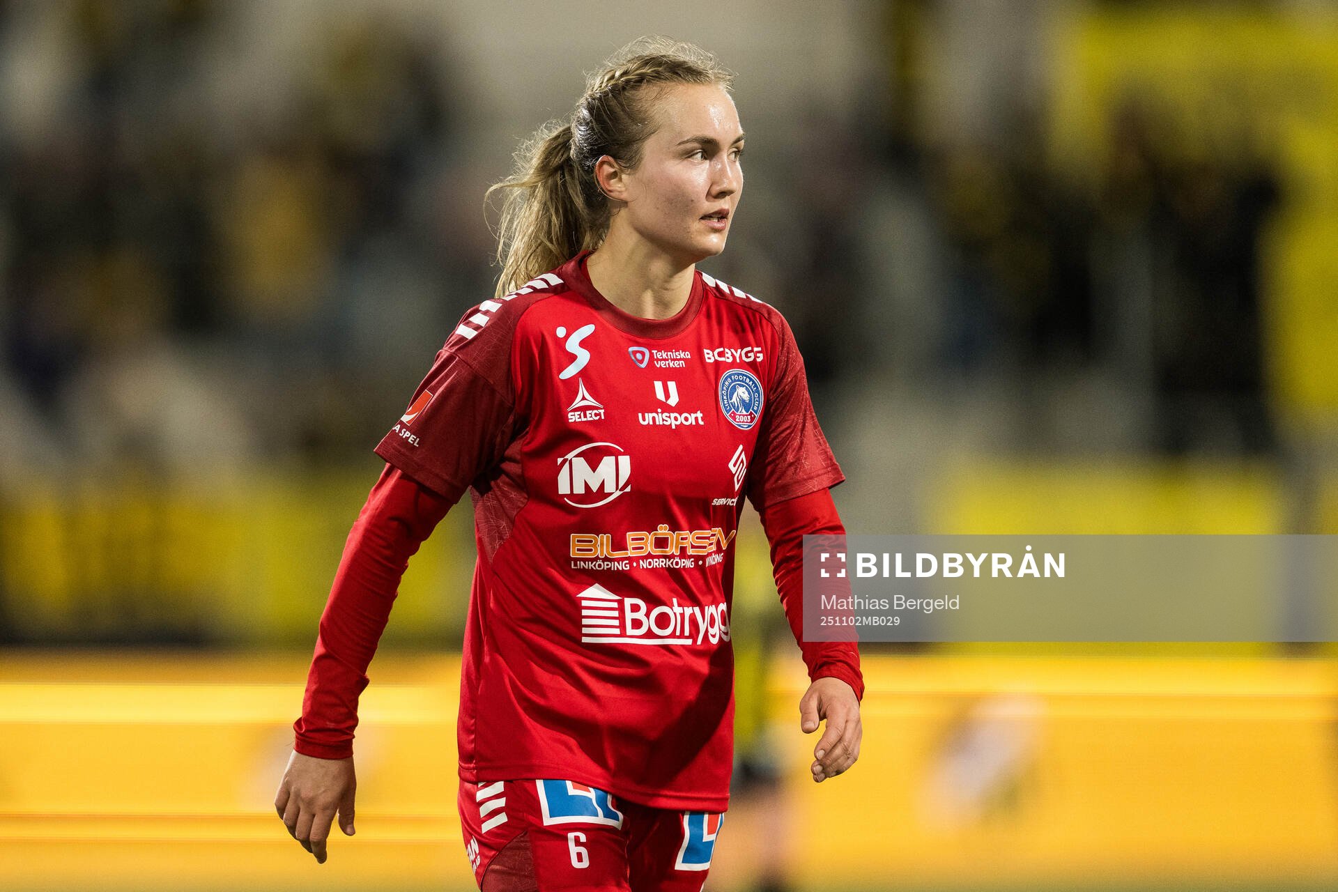 Linköpings Noor Eckhoff deppar