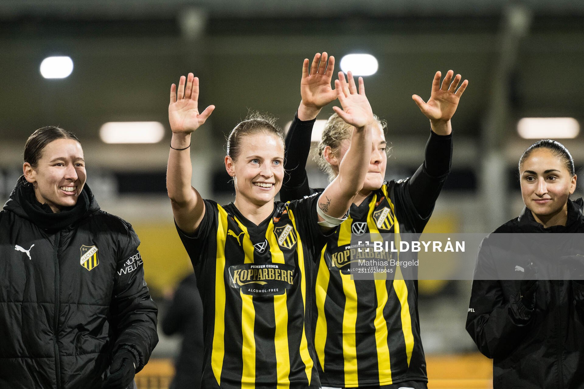 Häckens Anna Anvegård jublar