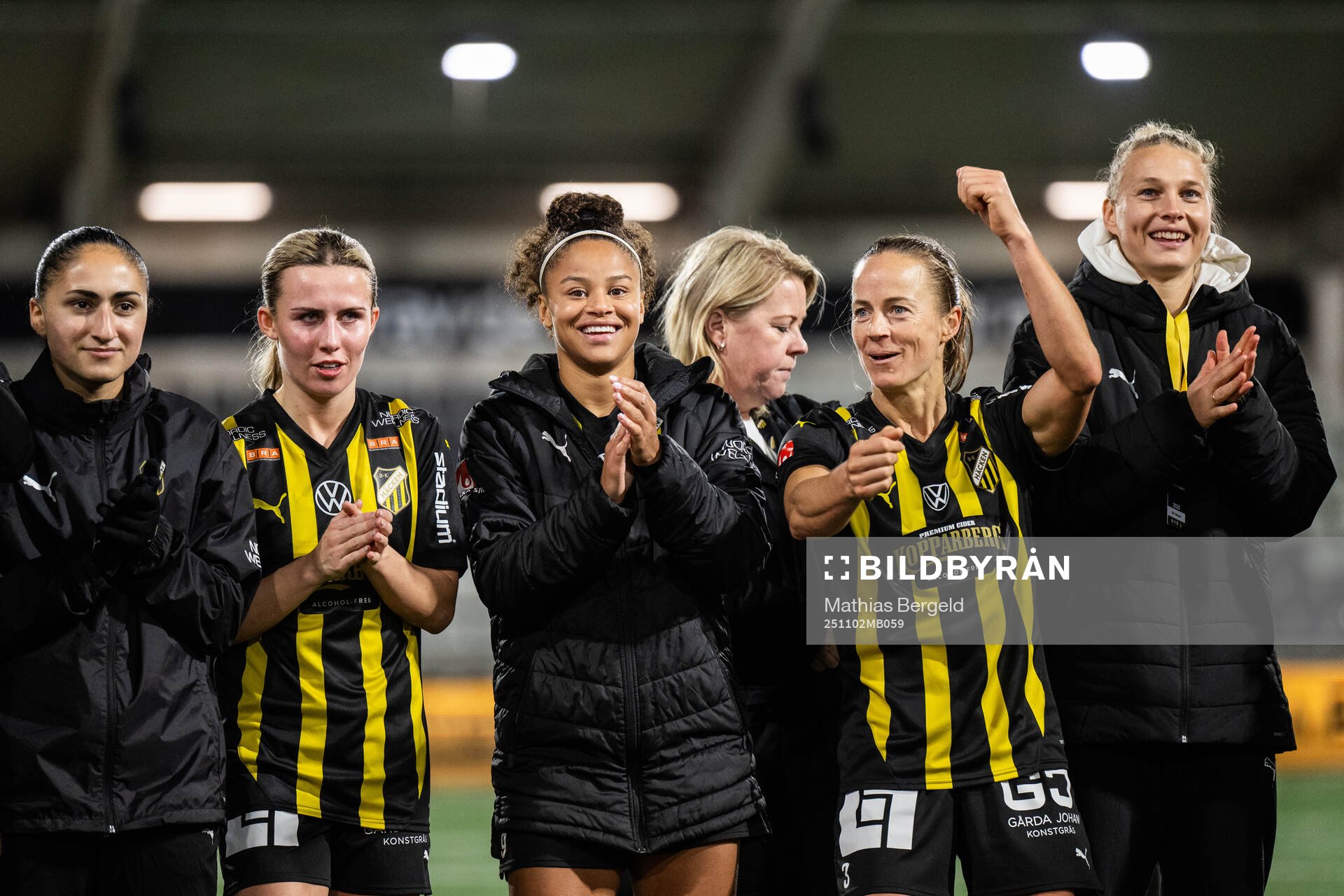 Häckens Nathalie Staaf, Felicia Schröder, Aivi Luik och