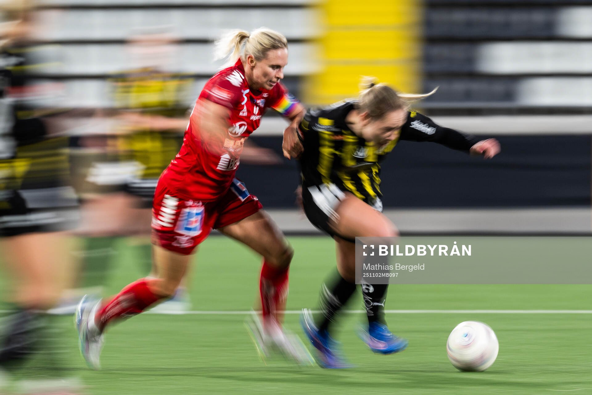 Linköpings Jonna Andersson och Häckens Alice Bergström