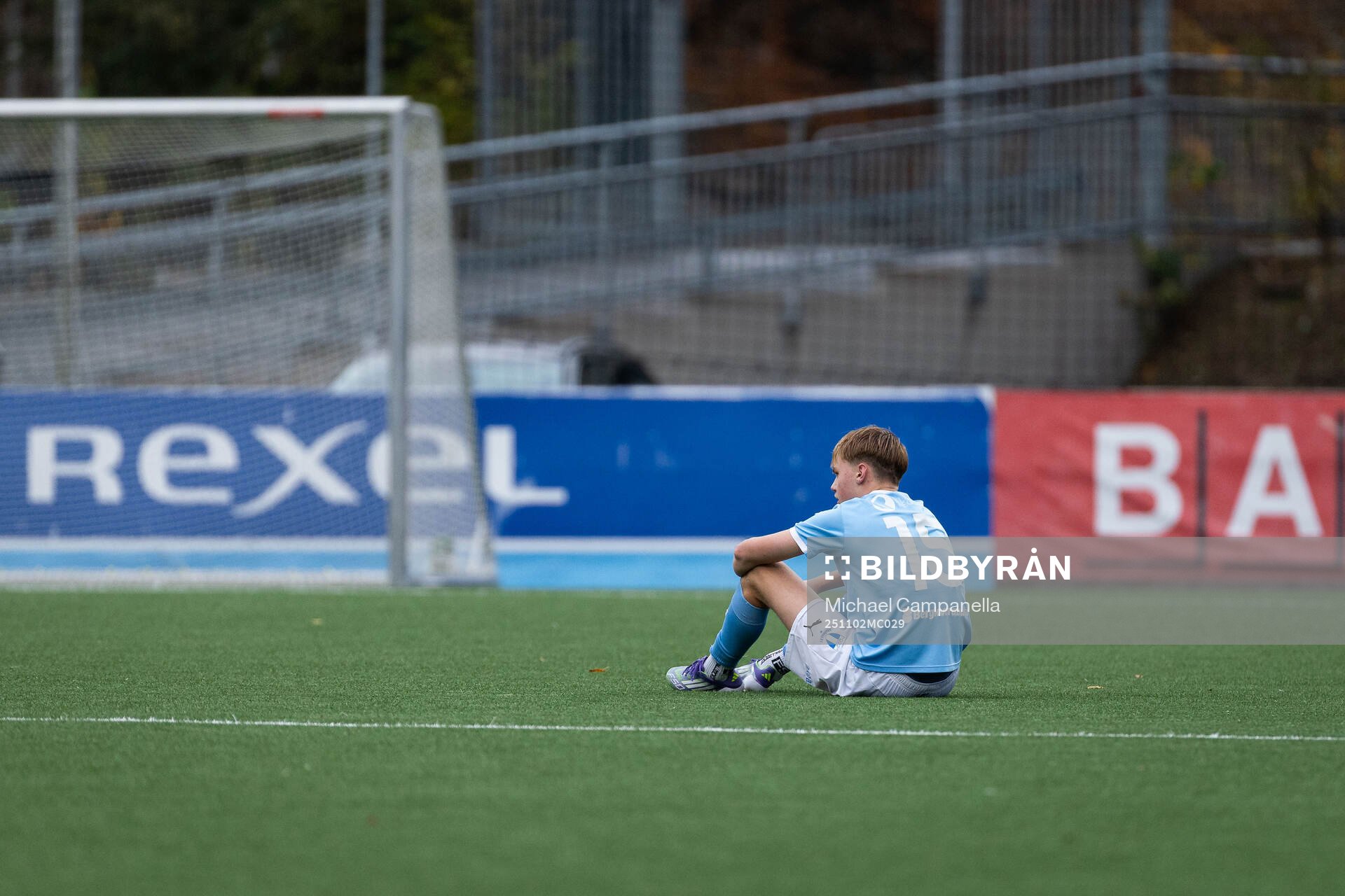 Malmö FFs Elliot Uddenäs deppar