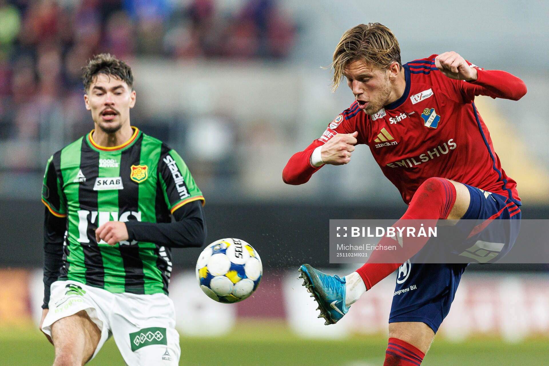 GAIS William Milovanovic och Östers Noah Söderberg
