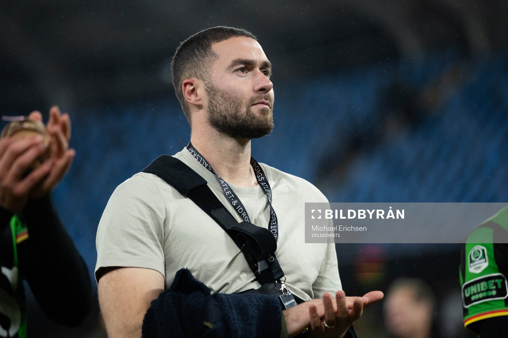 GAIS målvakt Mergim Krasniqi