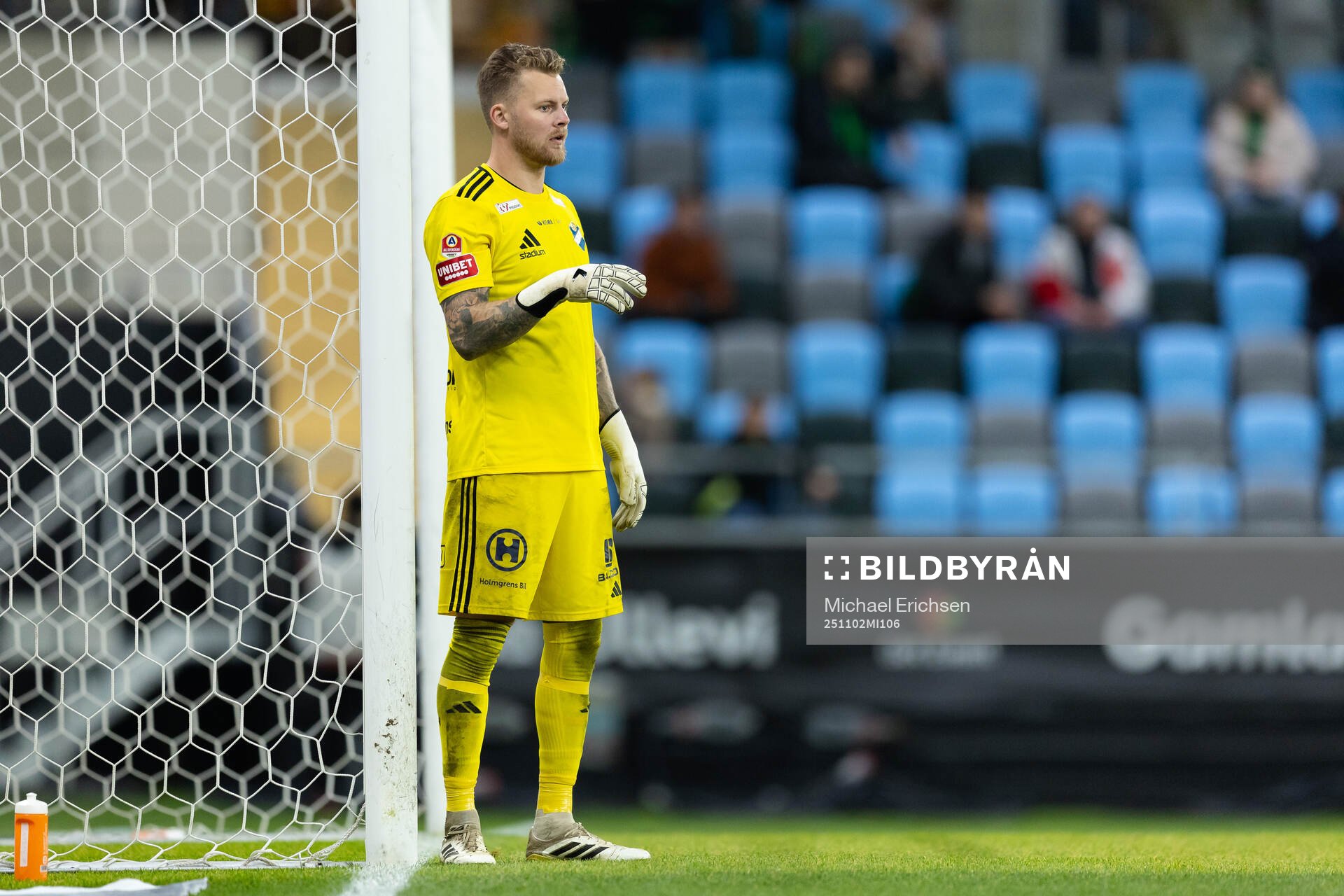 Östers målvakt Robin Wallinder