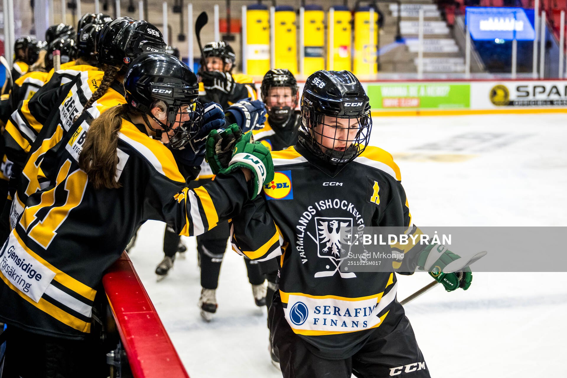 Värmlands Matilda Henriksson Ribeiro jublar