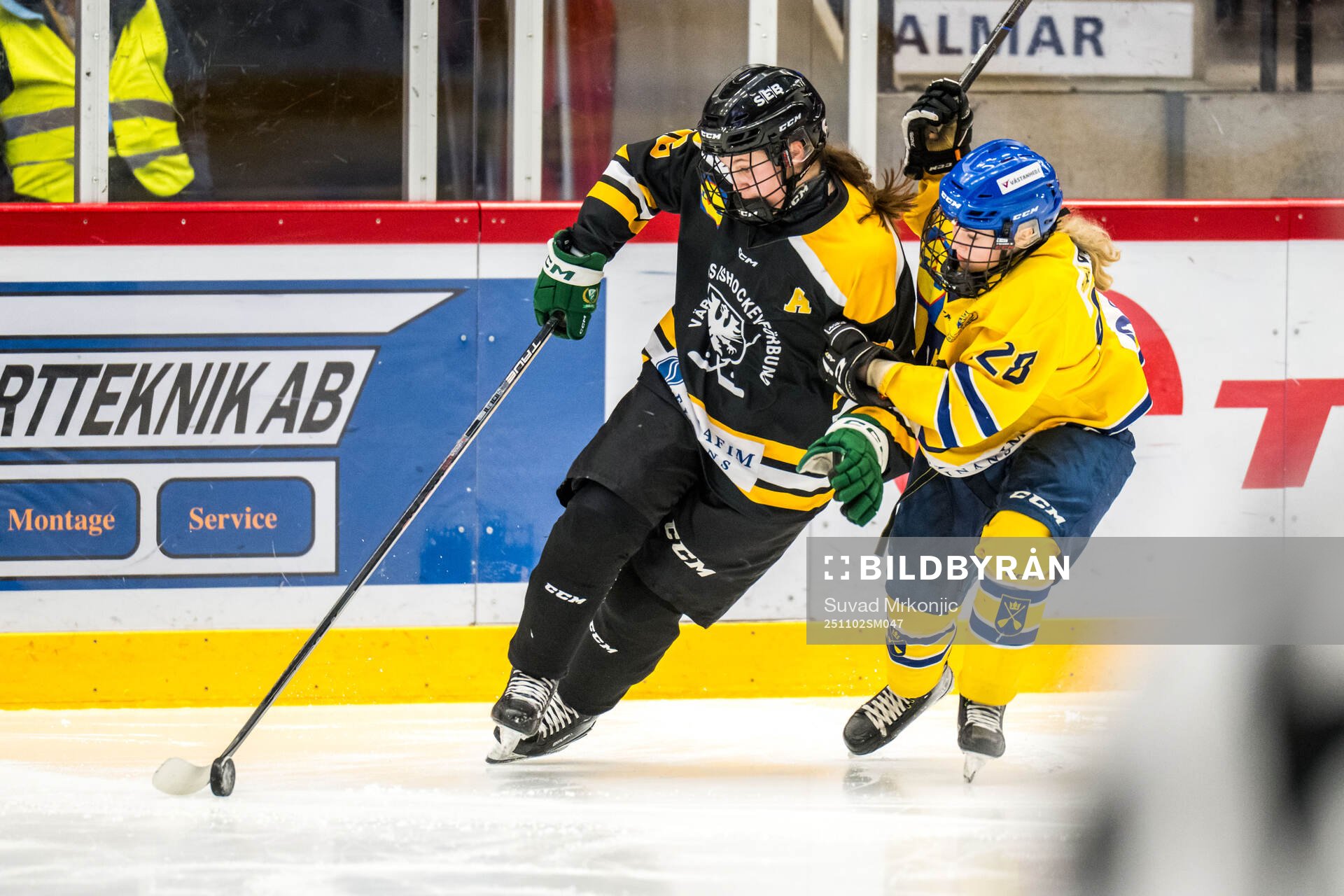Värmlands Matilda Henriksson Ribeiro och Dalarnas Signe