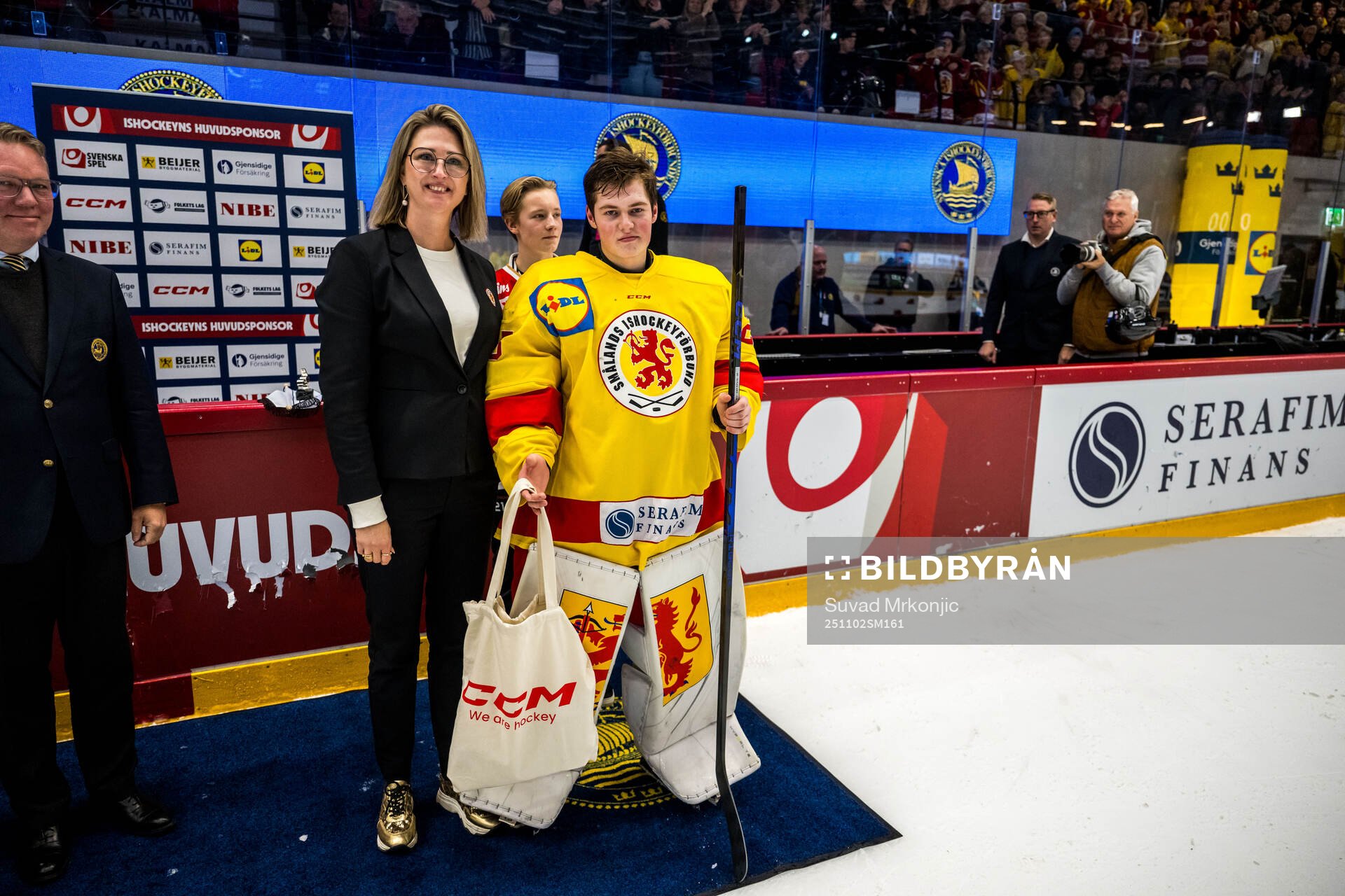 Smålands målvakt Hannes Merkle-Rohdin får pris som