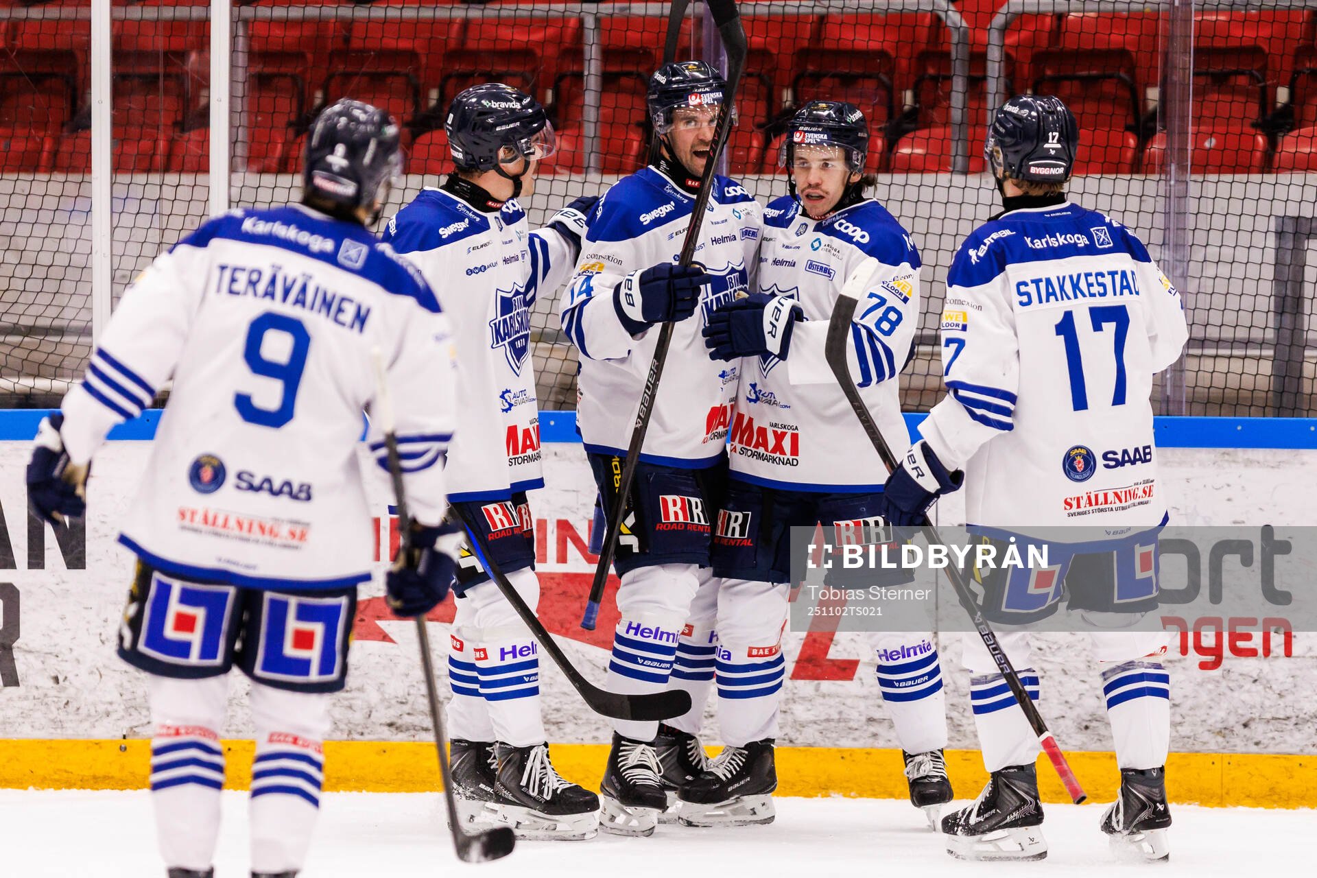 Karlskogas Leevi Viitala jublar