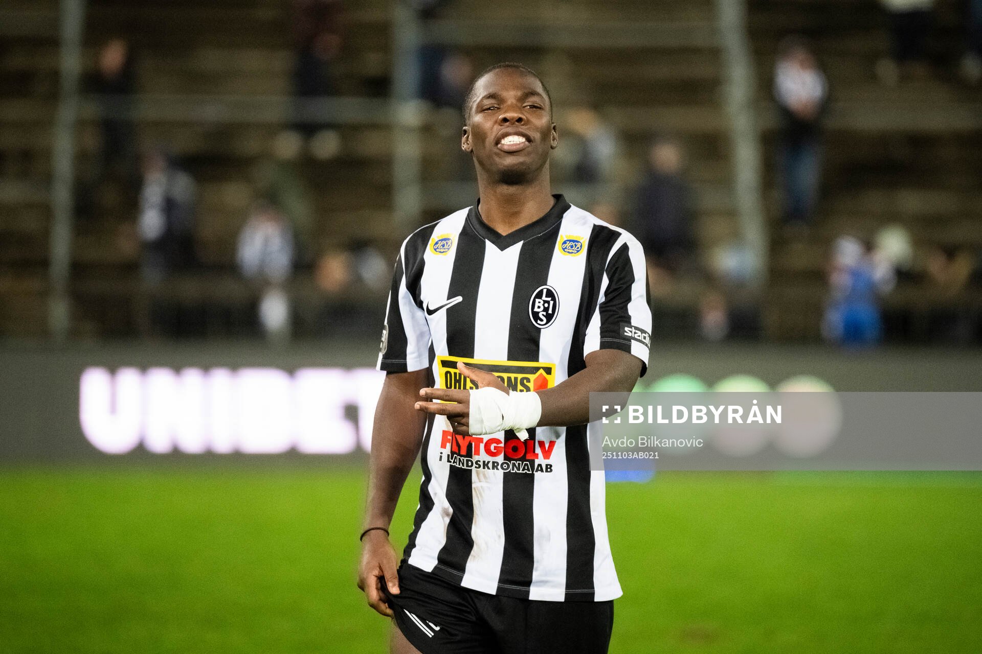 Landskronas Xavier Odhiambo
