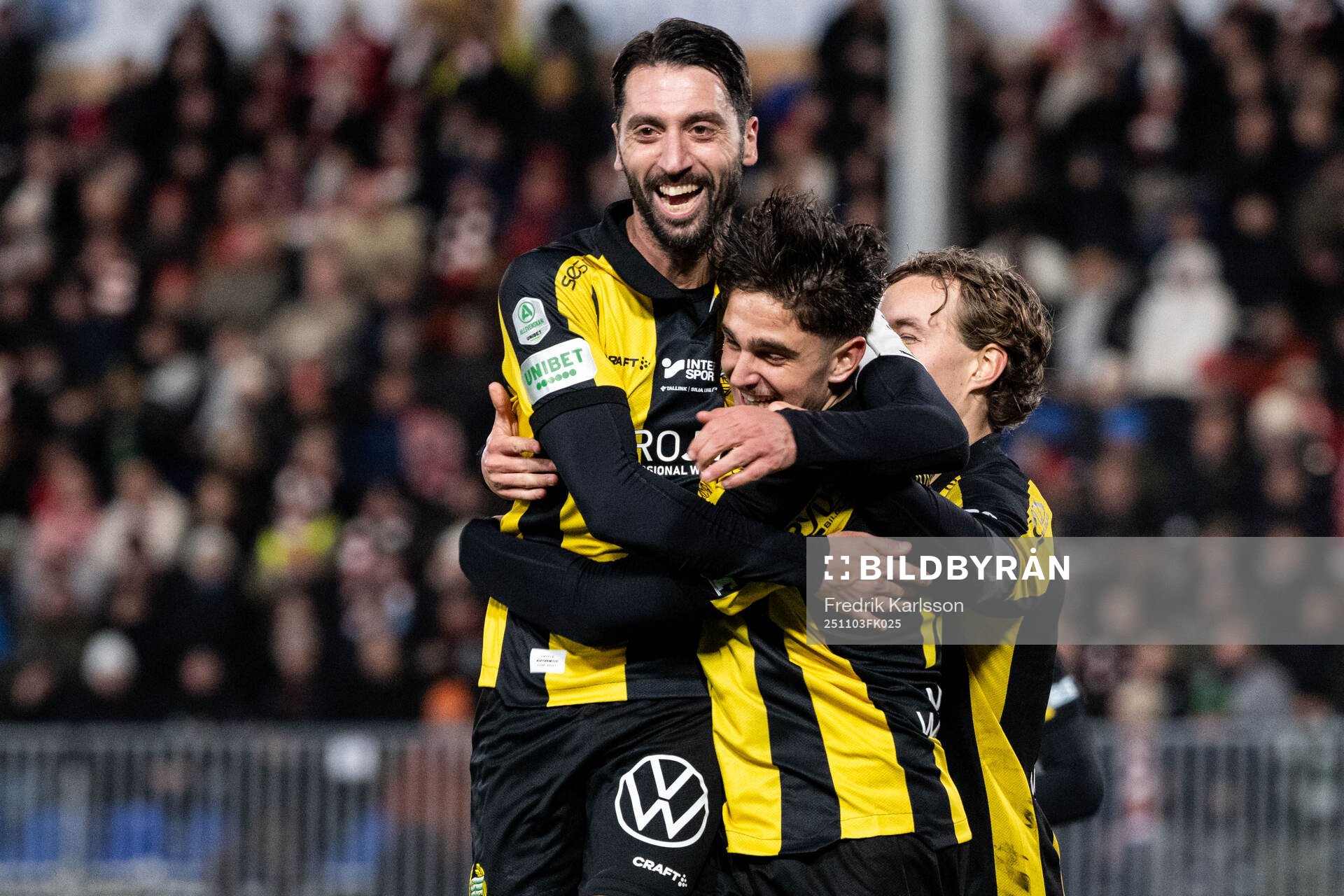under fotbollsmatchen i Allsvenskan mellan Degerfors och