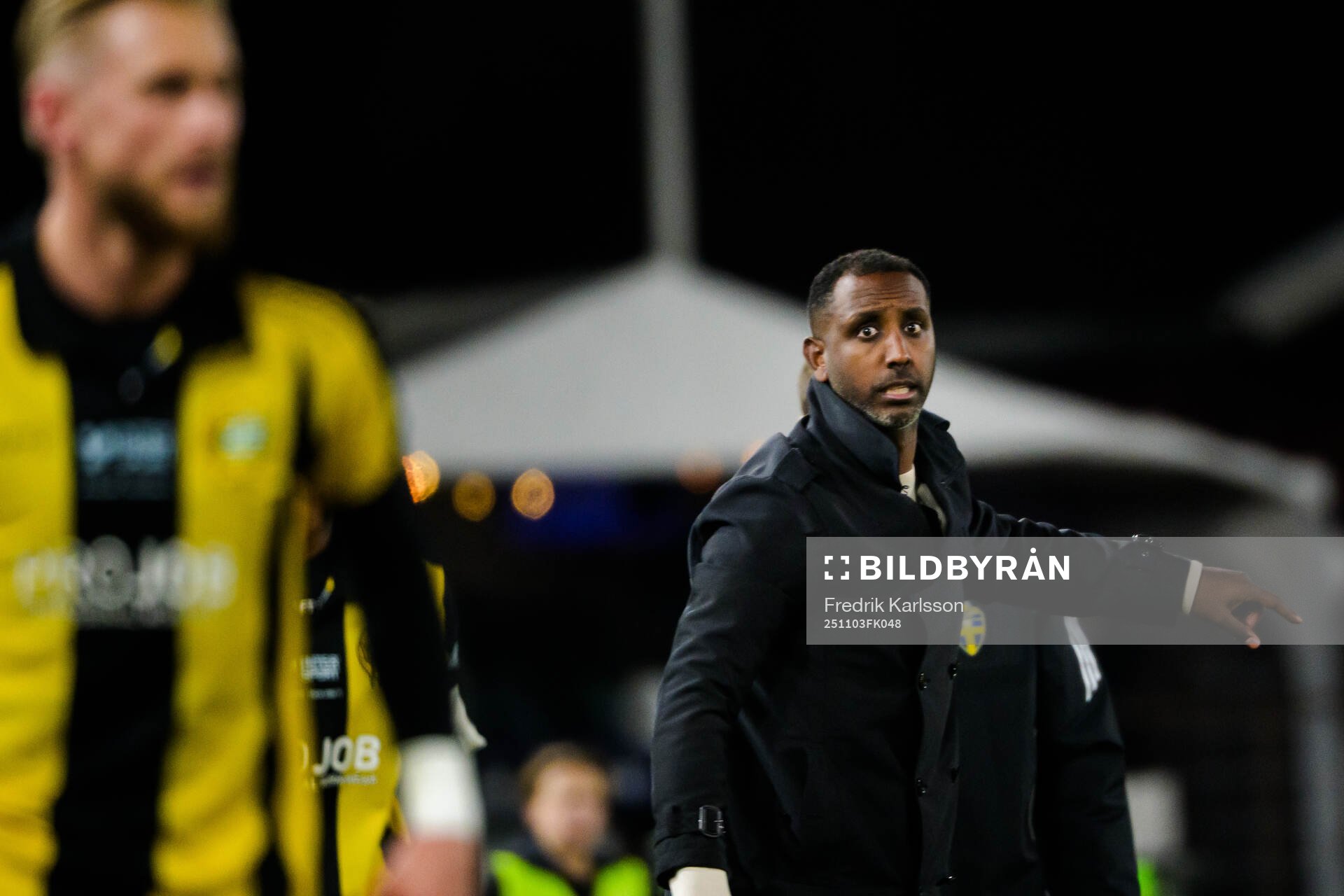 Degerfors tränare Henok Goitom